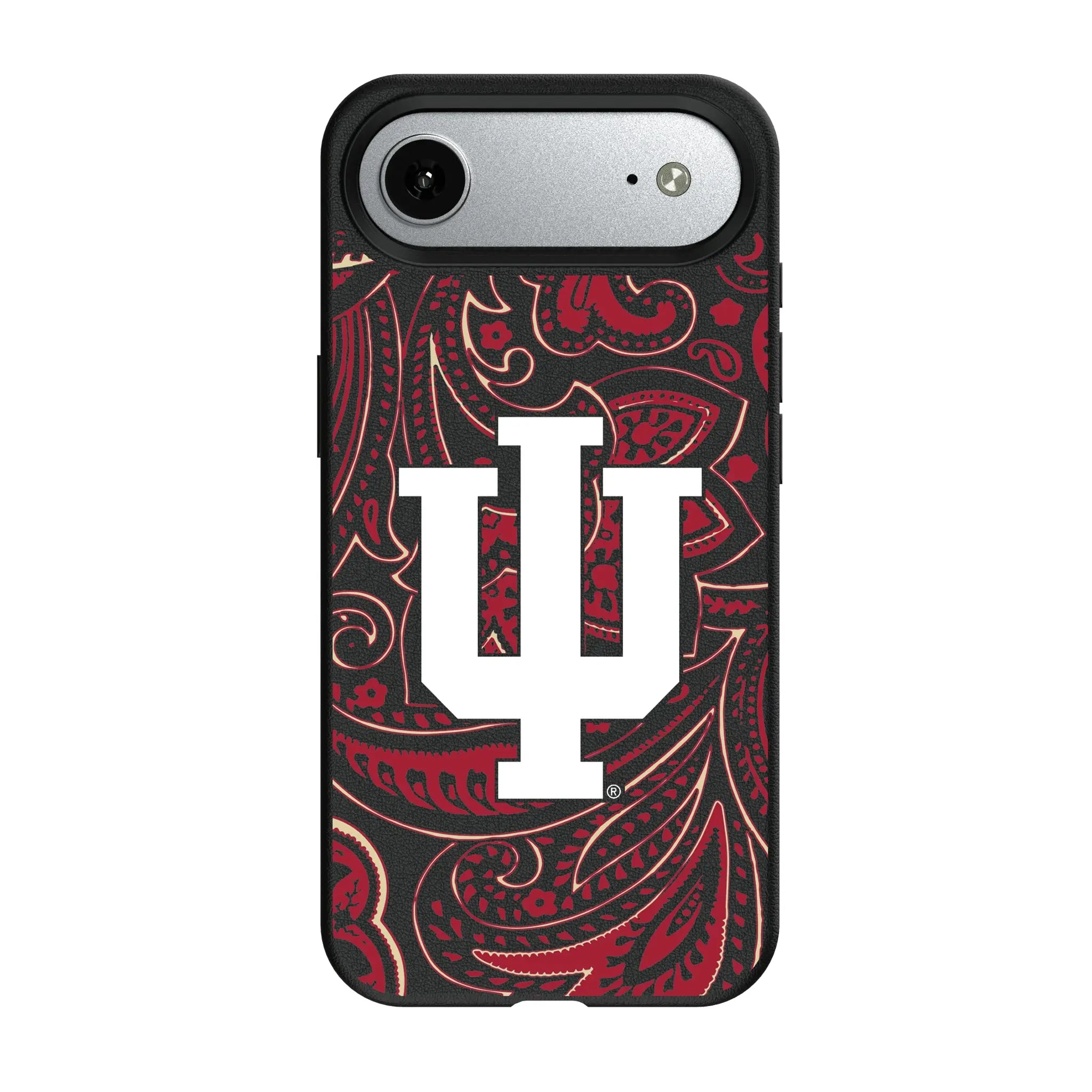 Indiana University Hoosiers Paisley MagSafe Compatible Phone Case for Apple iPhone