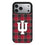 Indiana University Hoosiers Plaid MagSafe Compatible Phone Case for Apple iPhone