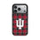 Indiana University Hoosiers Plaid MagSafe Compatible Phone Case for Apple iPhone