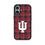 Indiana University Hoosiers Plaid MagSafe Compatible Phone Case for Apple iPhone