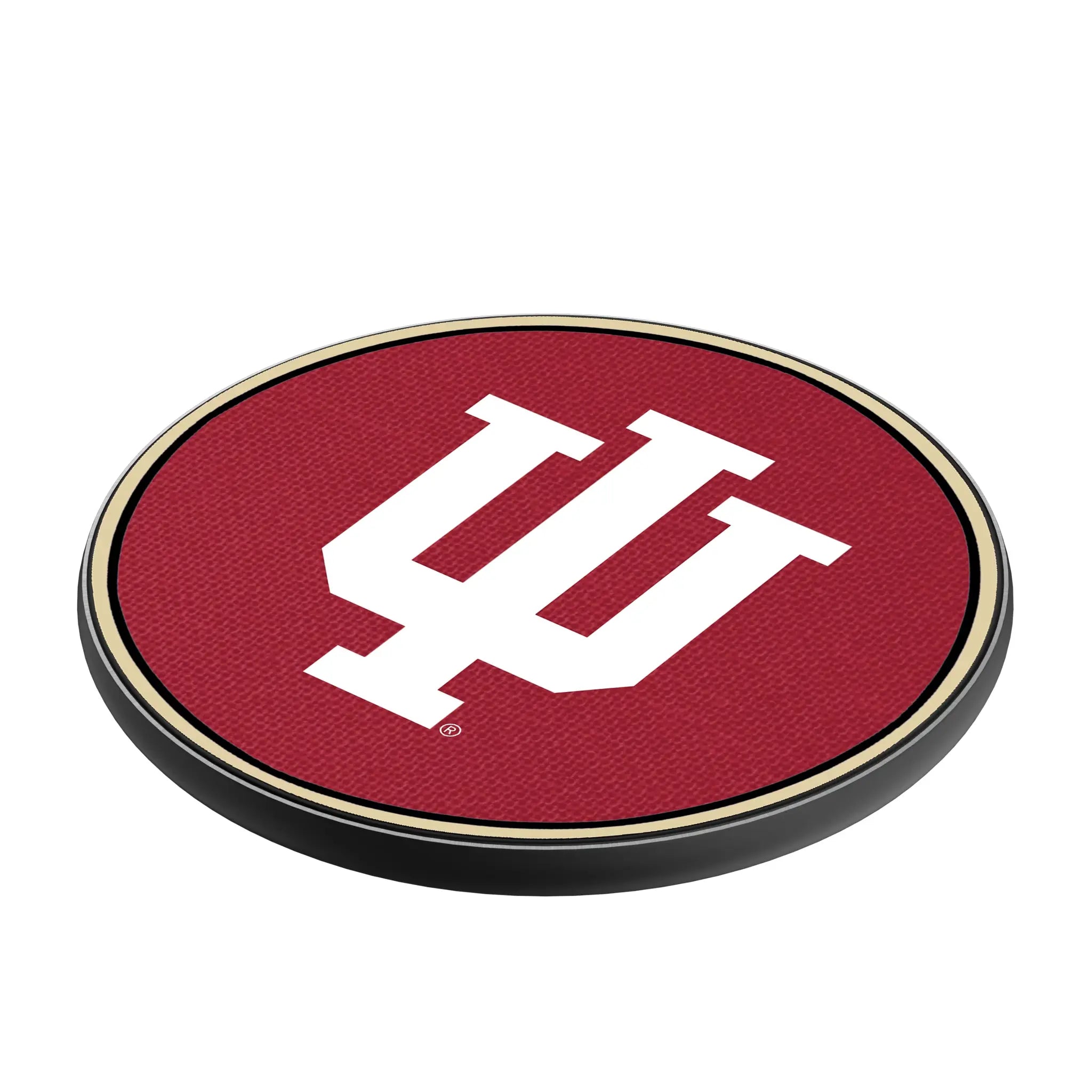 Indiana University Hoosiers Solid 15-Watt Wireless Charger