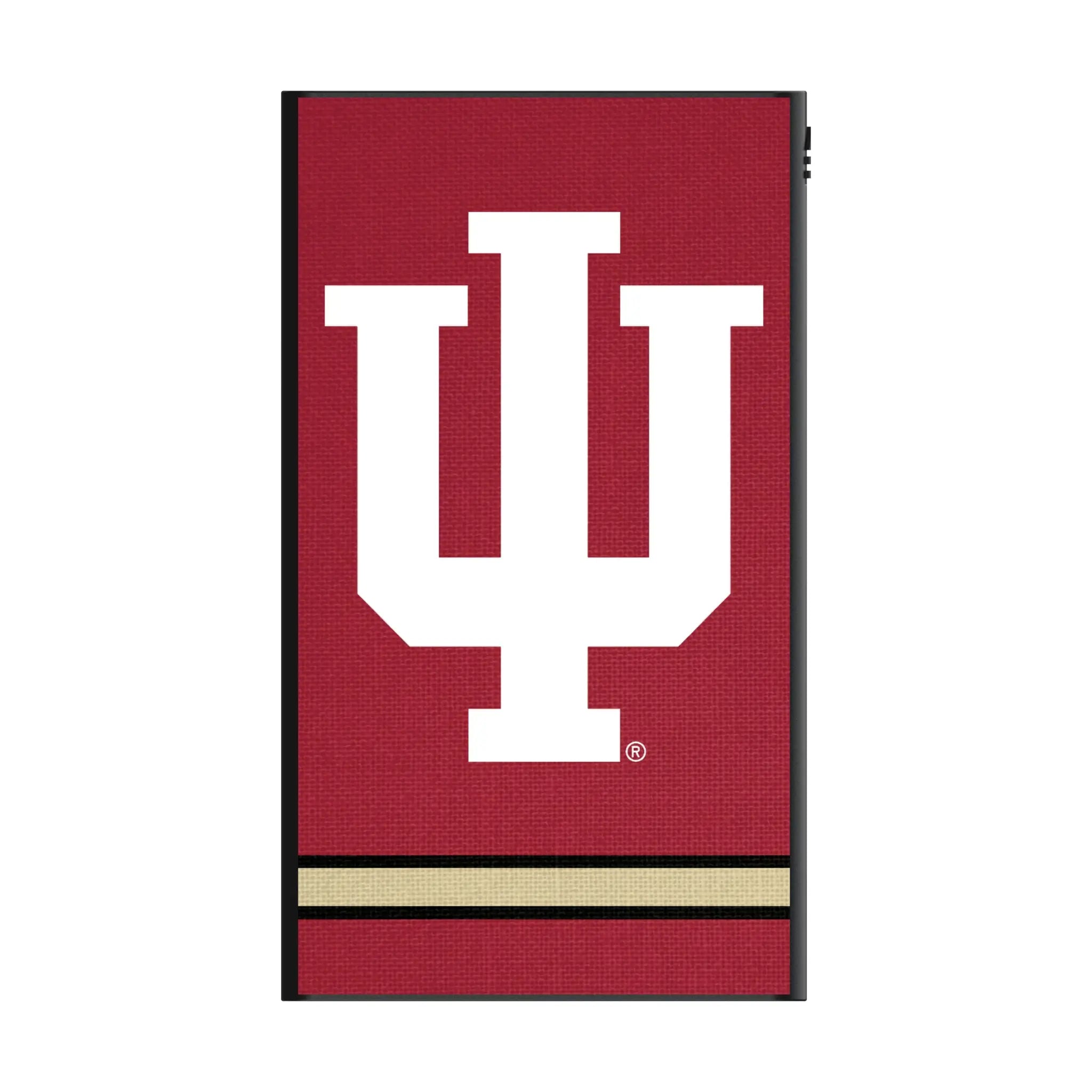 Indiana University Hoosiers Stripe 5000mAh Flat Powerbank