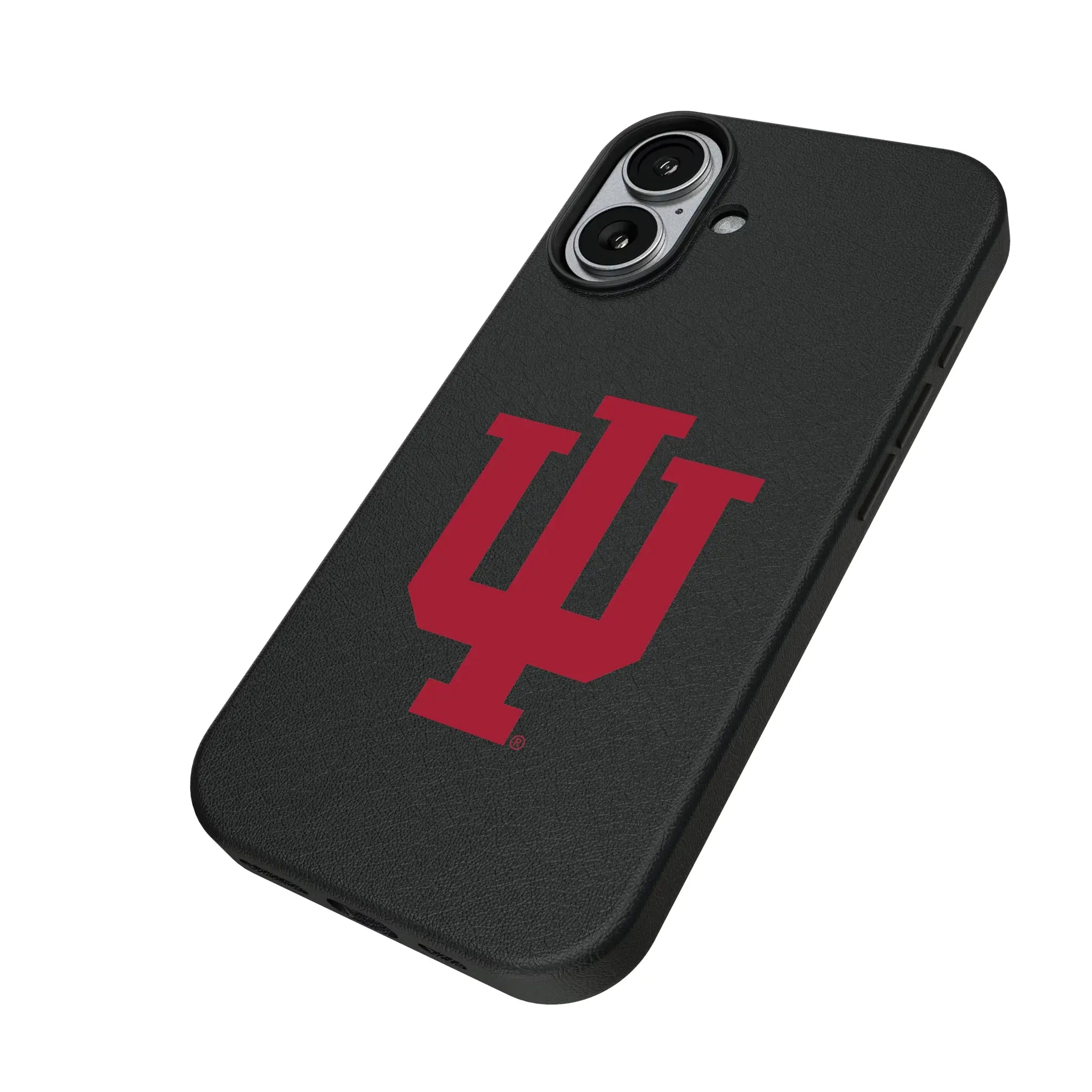 Indiana University Hoosiers Text Backdrop MagSafe Compatible Phone Case for Apple iPhone