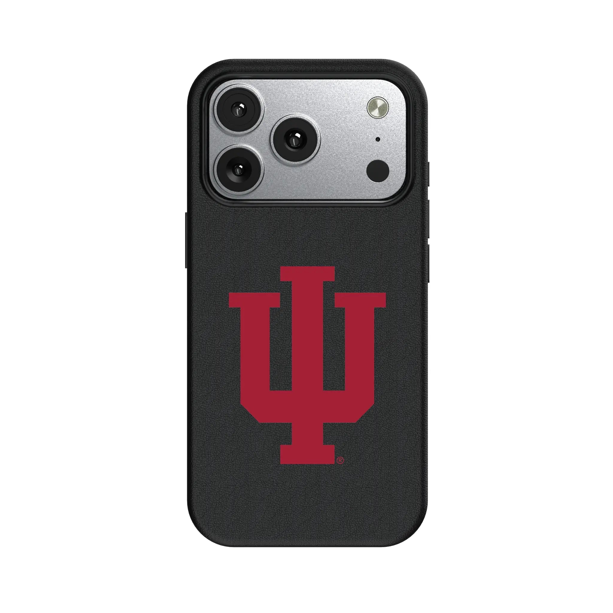 Indiana University Hoosiers Text Backdrop MagSafe Compatible Phone Case for Apple iPhone