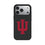 Indiana University Hoosiers Text Backdrop MagSafe Compatible Phone Case for Apple iPhone