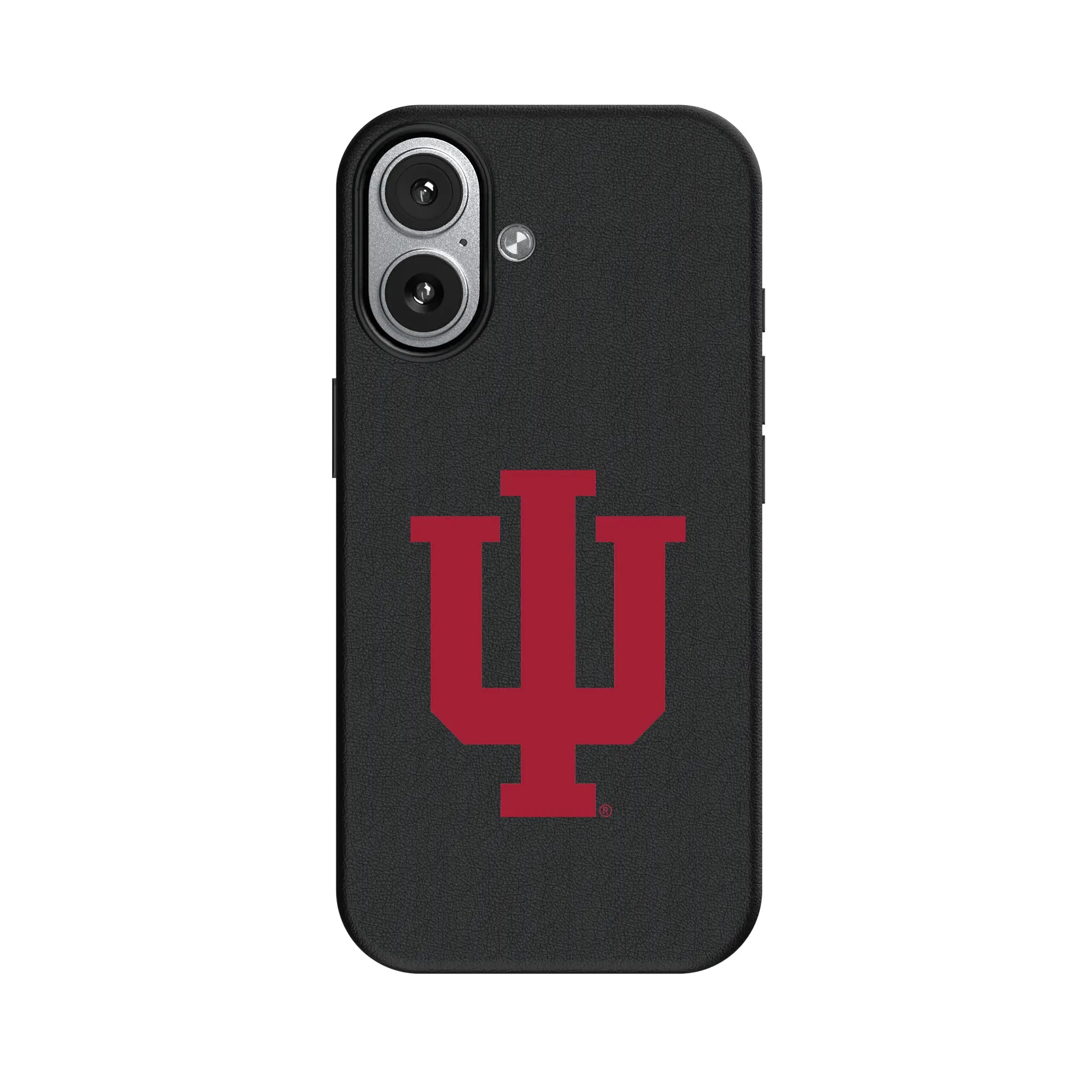 Indiana University Hoosiers Text Backdrop MagSafe Compatible Phone Case for Apple iPhone