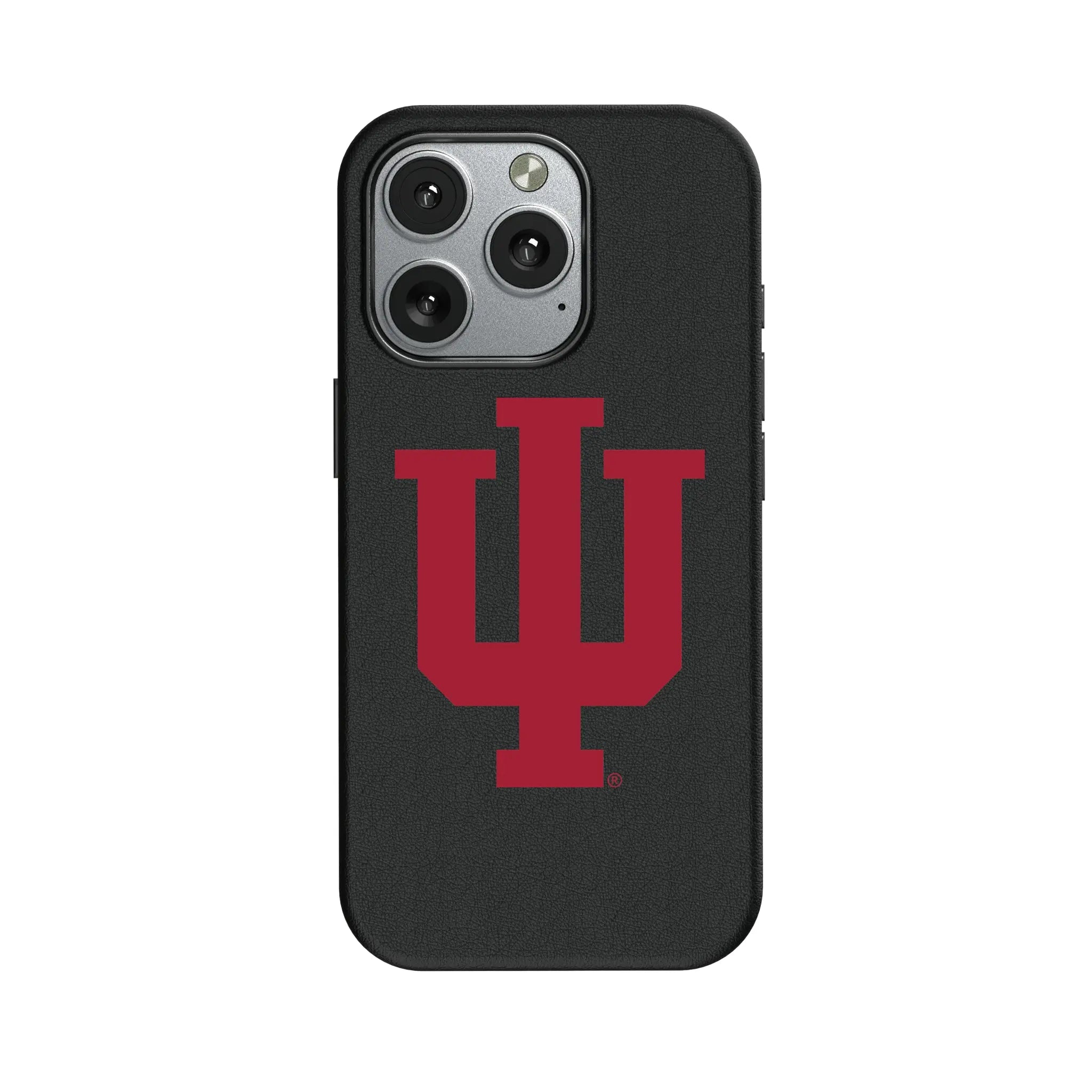 Indiana University Hoosiers Text Backdrop MagSafe Compatible Phone Case for Apple iPhone