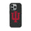 Indiana University Hoosiers Text Backdrop MagSafe Compatible Phone Case for Apple iPhone
