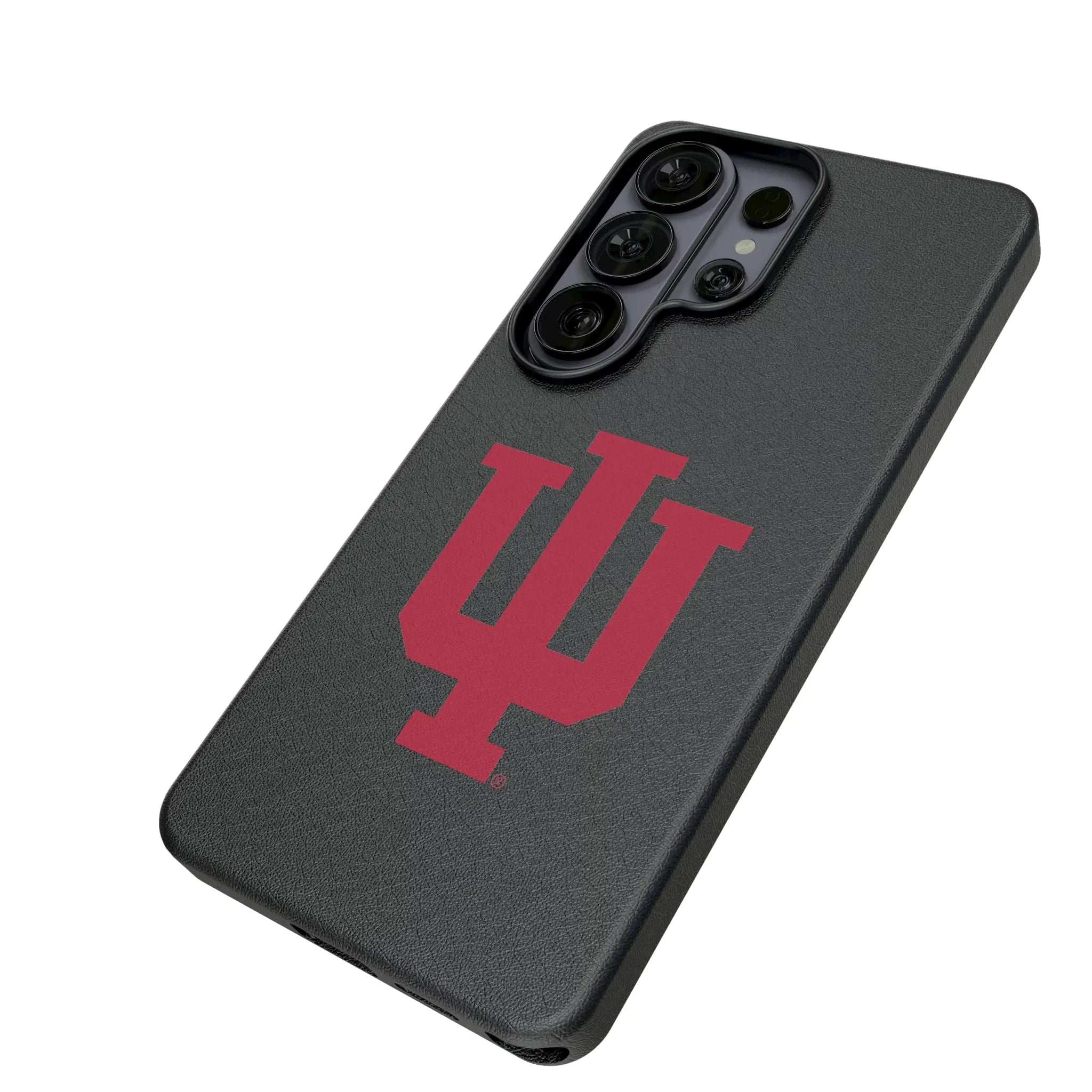 Indiana University Hoosiers Text Backdrop MagSafe Compatible Phone Case for Samsung Galaxy