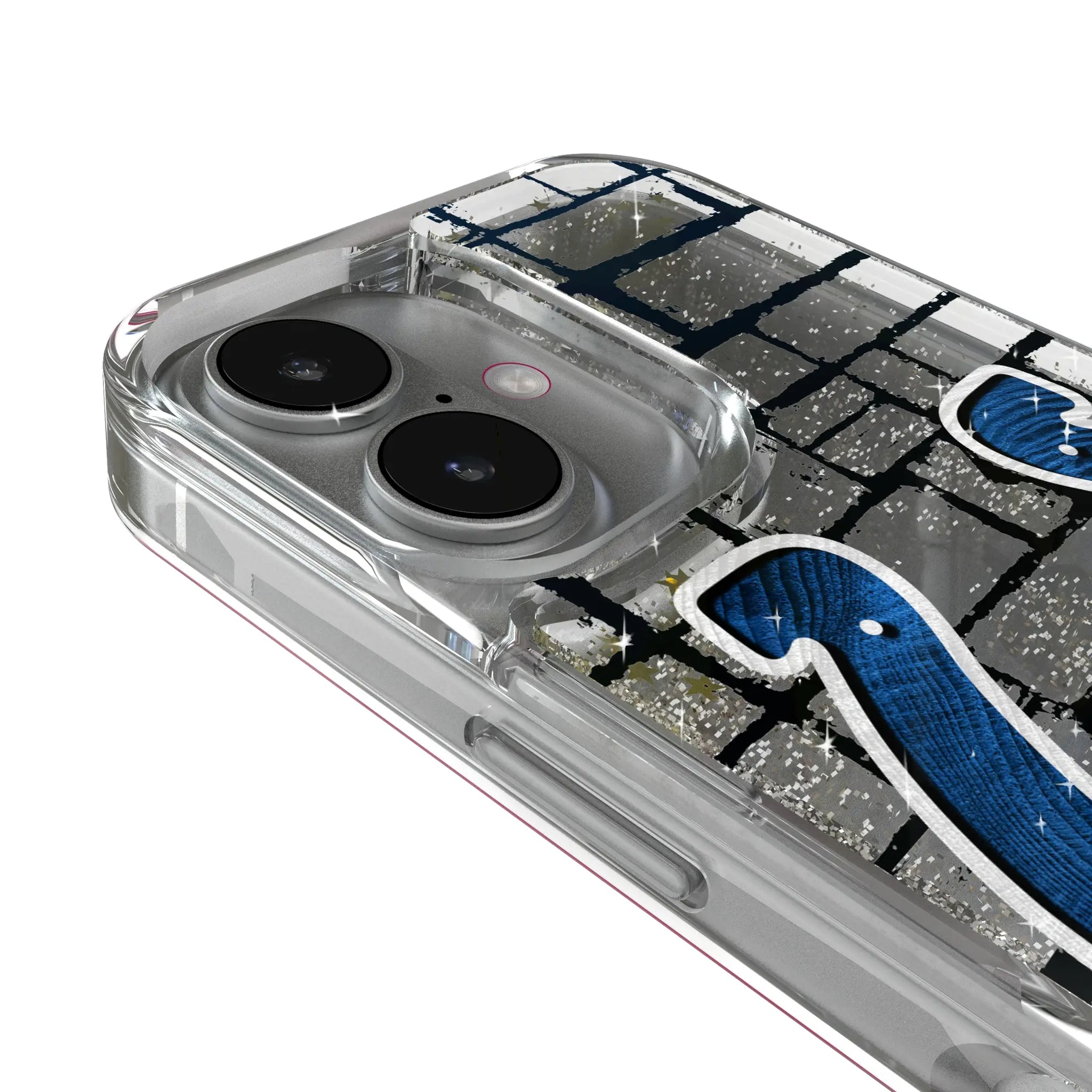 Indianapolis Colts Brick Glitter Phone Case for Apple iPhone