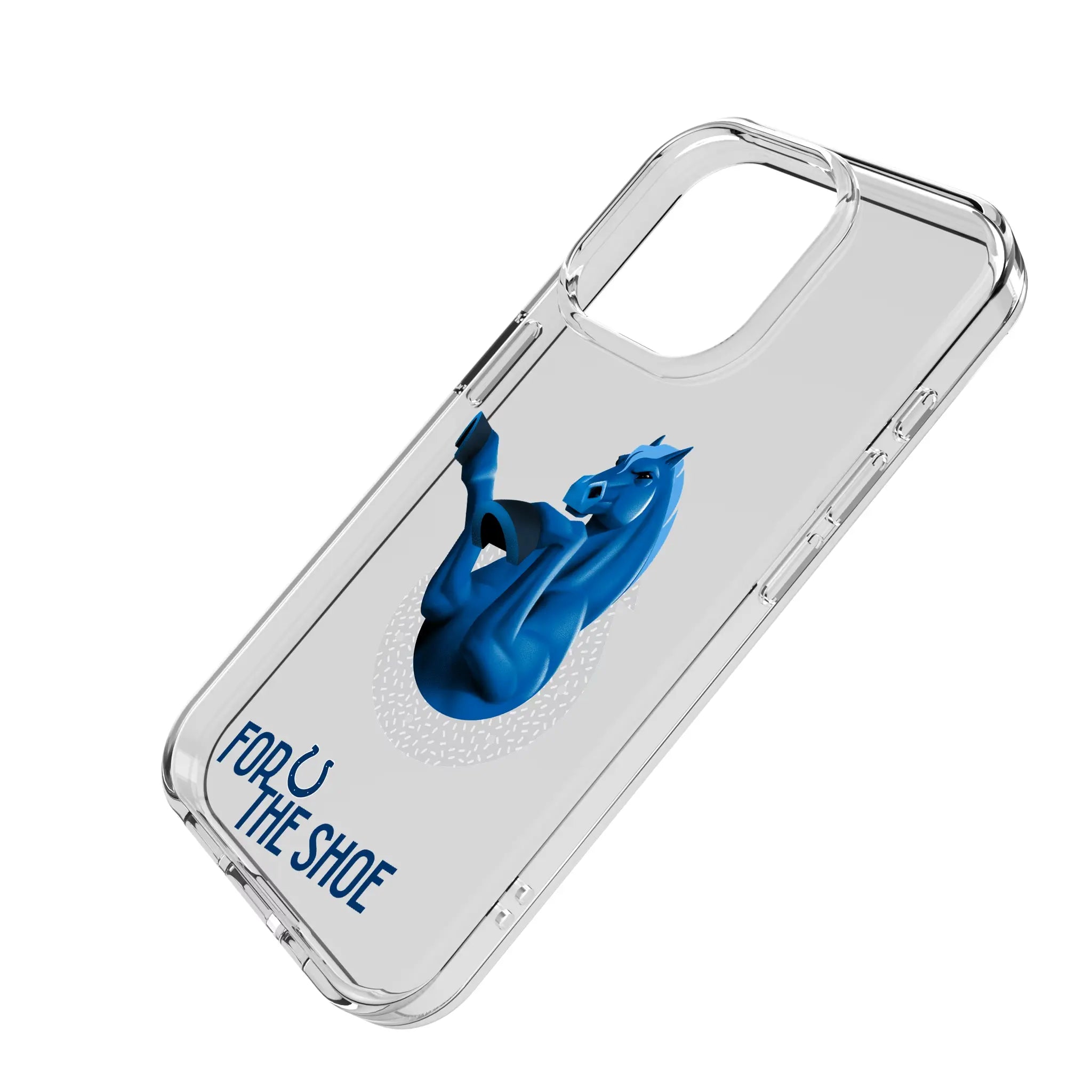 Indianapolis Colts 2024 Edition Clear Phone Case for Apple iPhone
