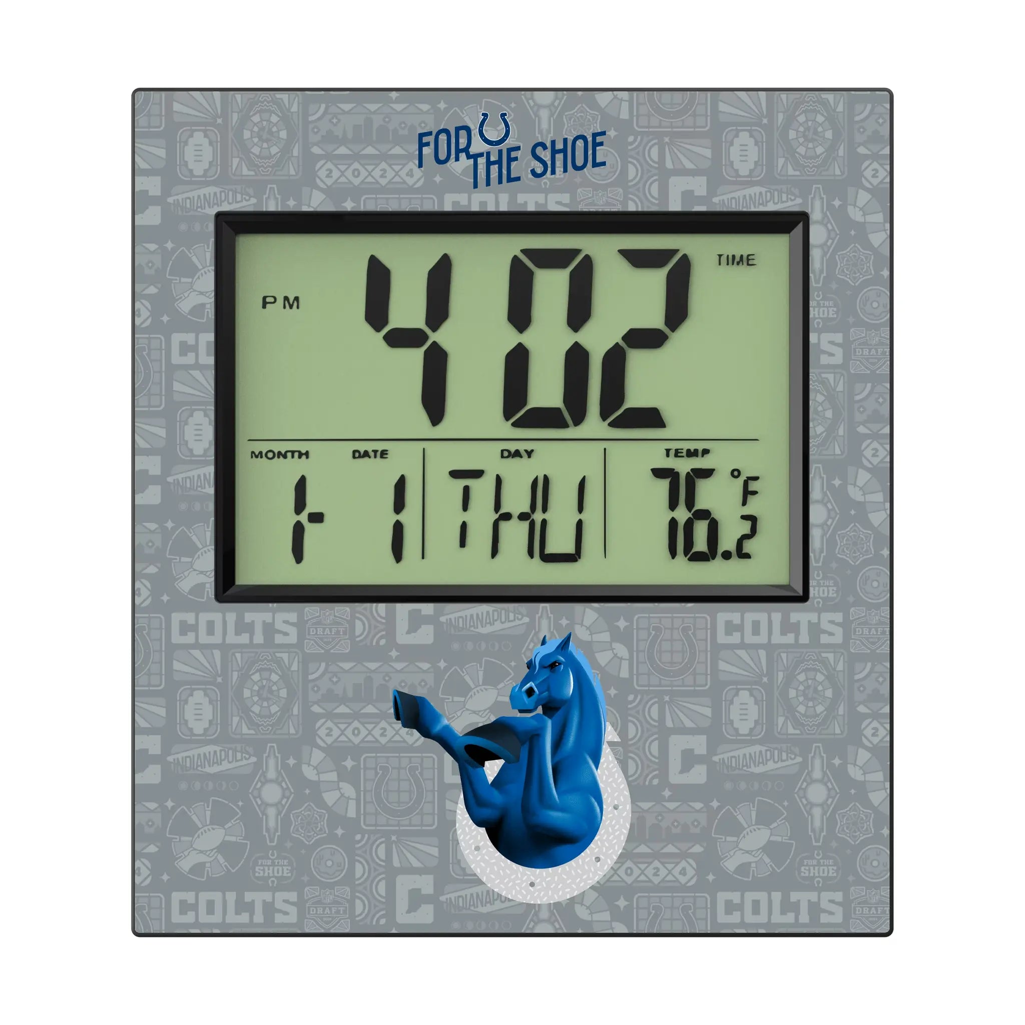 Indianapolis Colts 2024 Edition Wall Clock