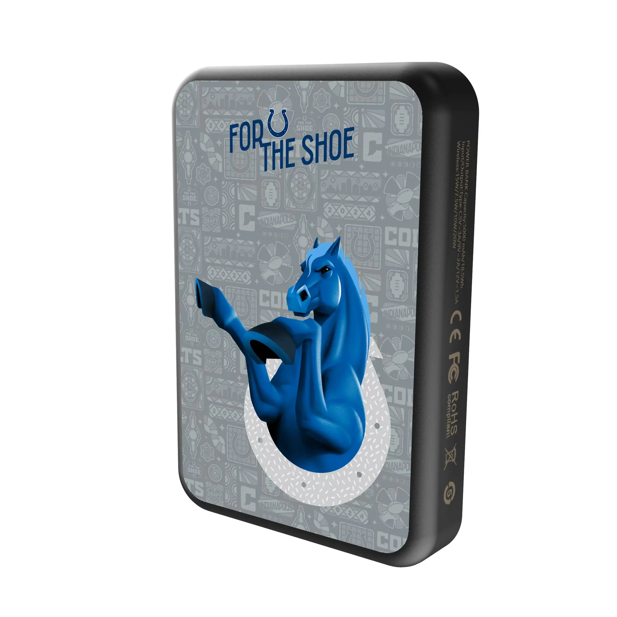 Indianapolis Colts 2024 Illustrated Limited Edition Wireless Mag Power Bank