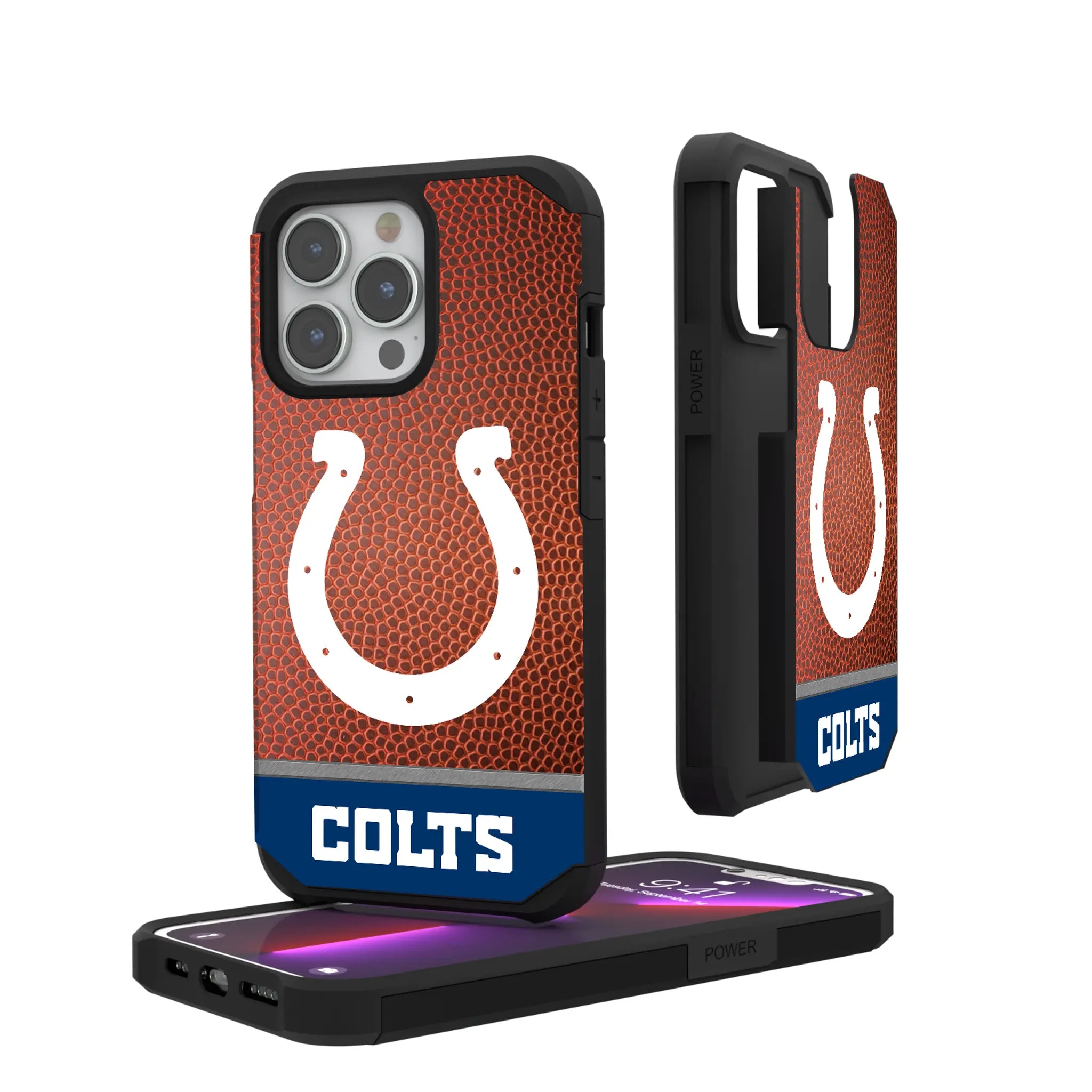 Indianapolis Colts Football Wordmark Rugged Phone Case