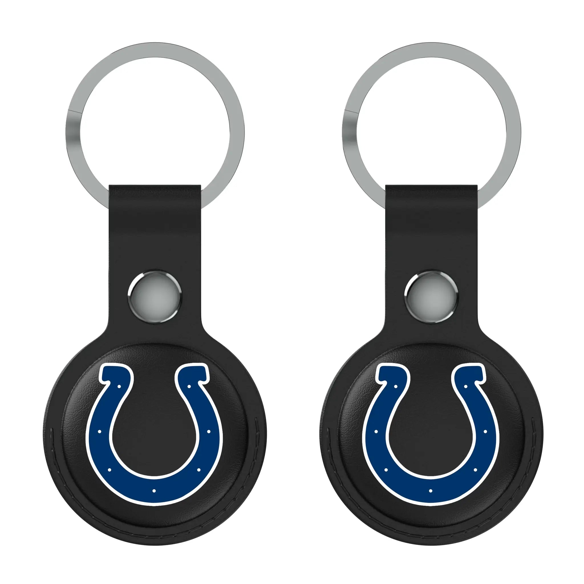 Indianapolis Colts Insignia Black Airtag Holder 2-Pack