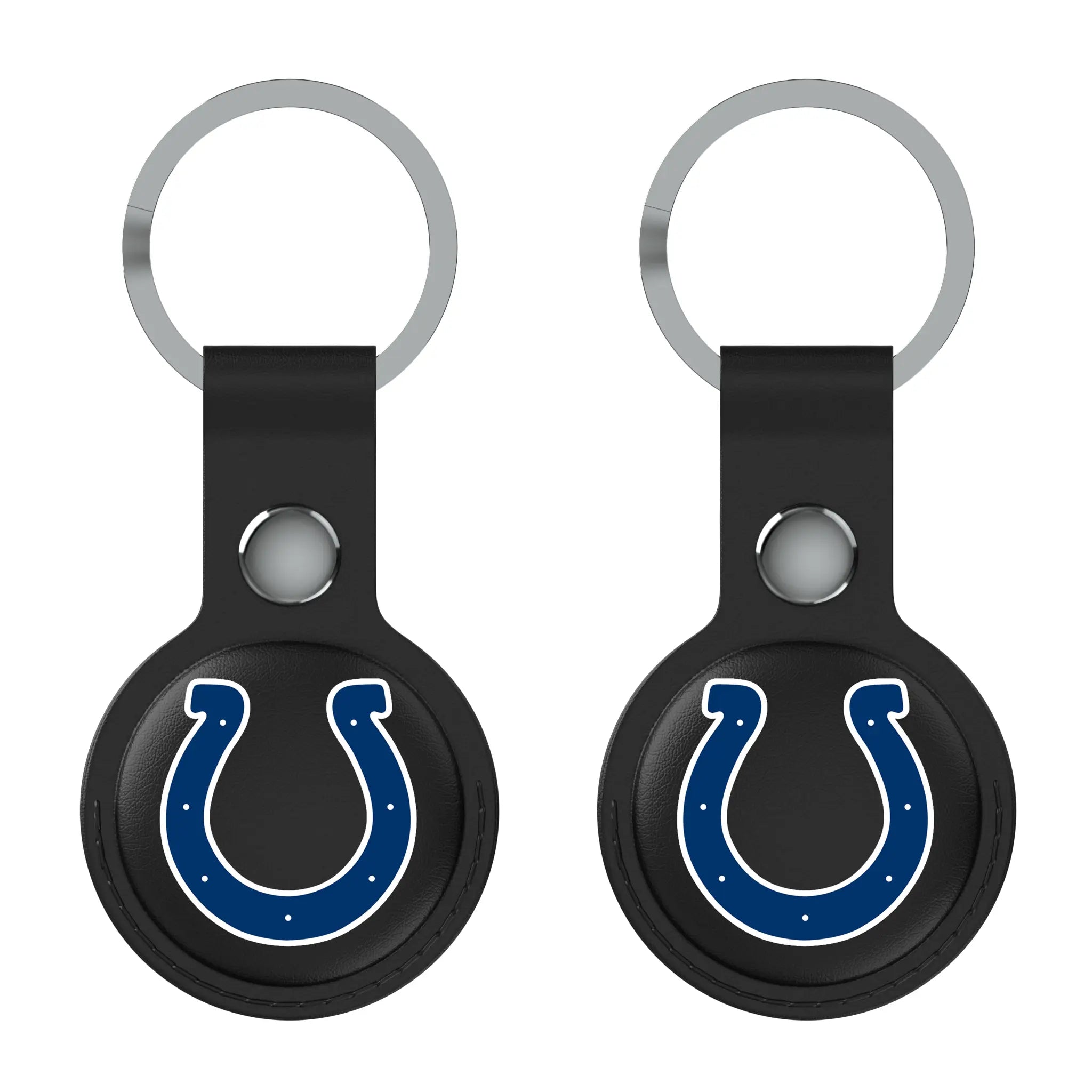 Indianapolis Colts Insignia Black Airtag Holder 2-Pack