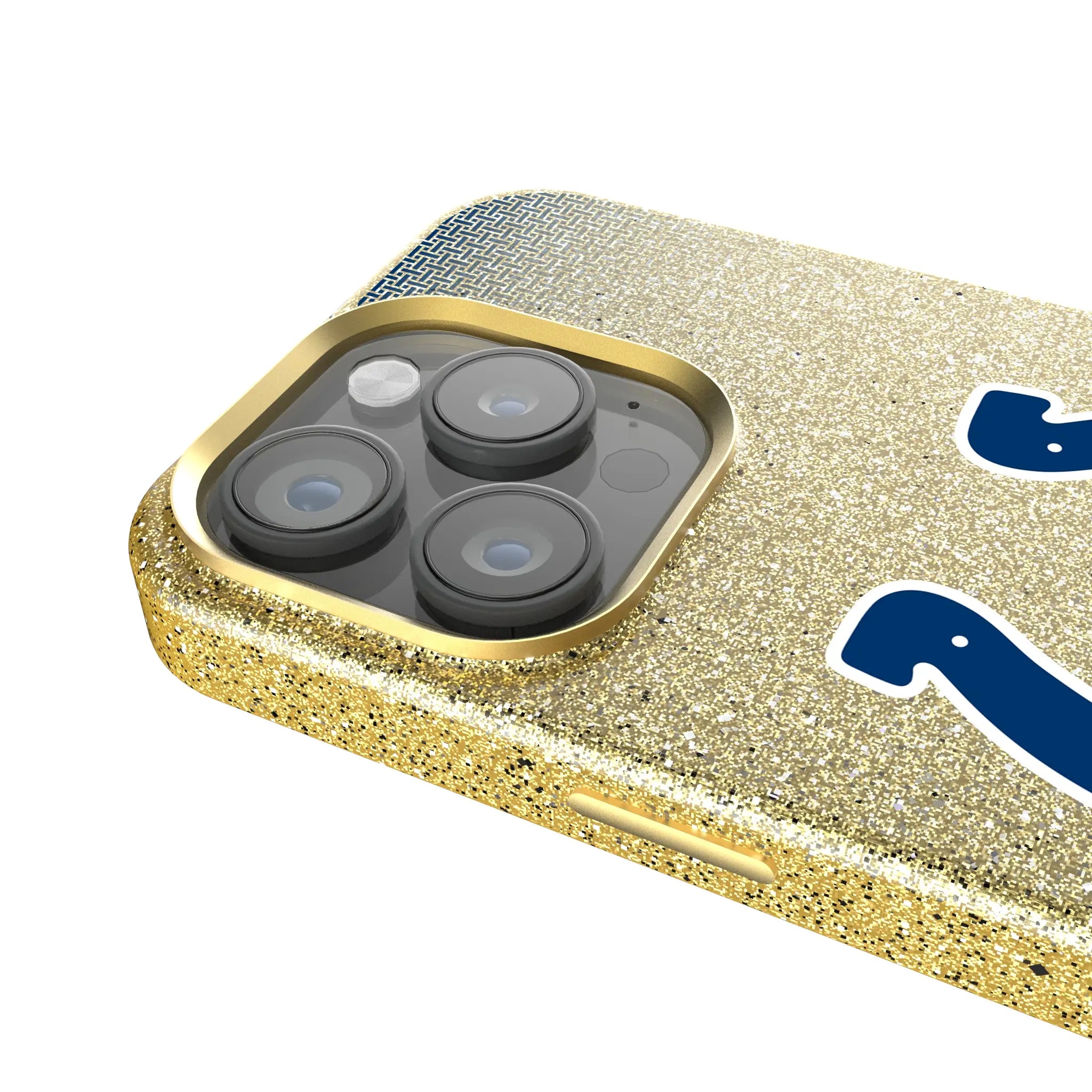 Indianapolis Colts Linen Bling Phone Case for Apple iPhone