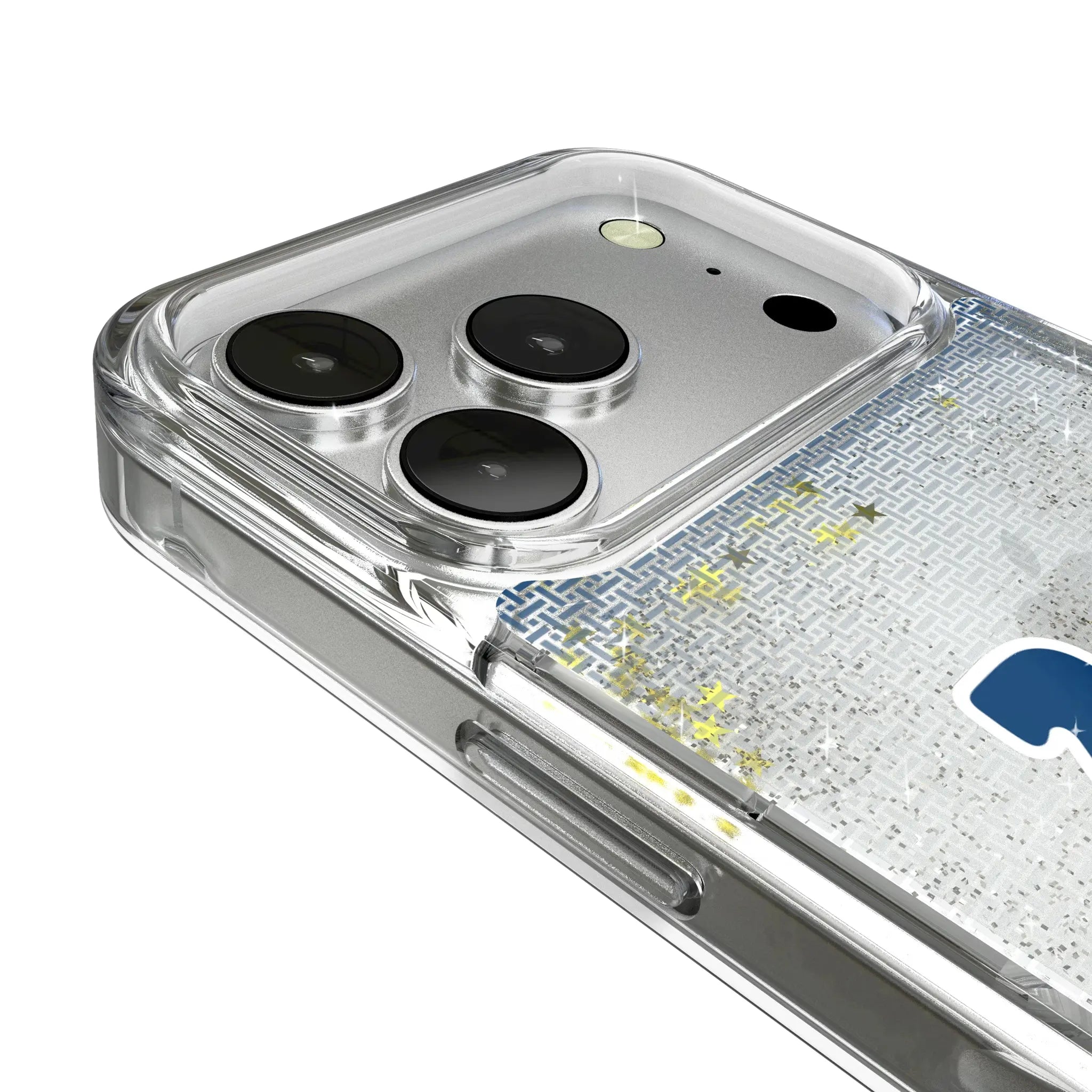 Indianapolis Colts Linen Glitter Phone Case