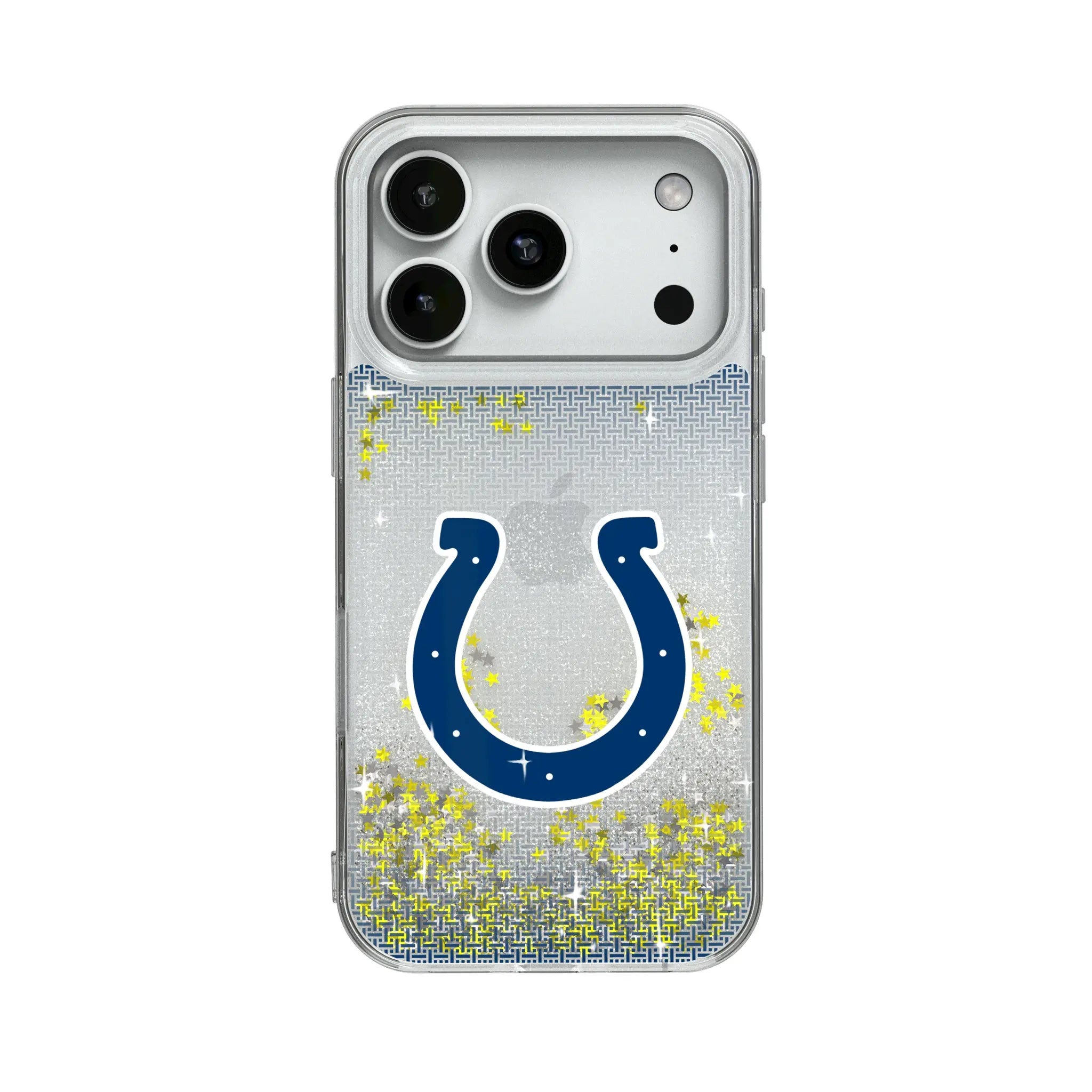 Indianapolis Colts Linen Glitter Phone Case
