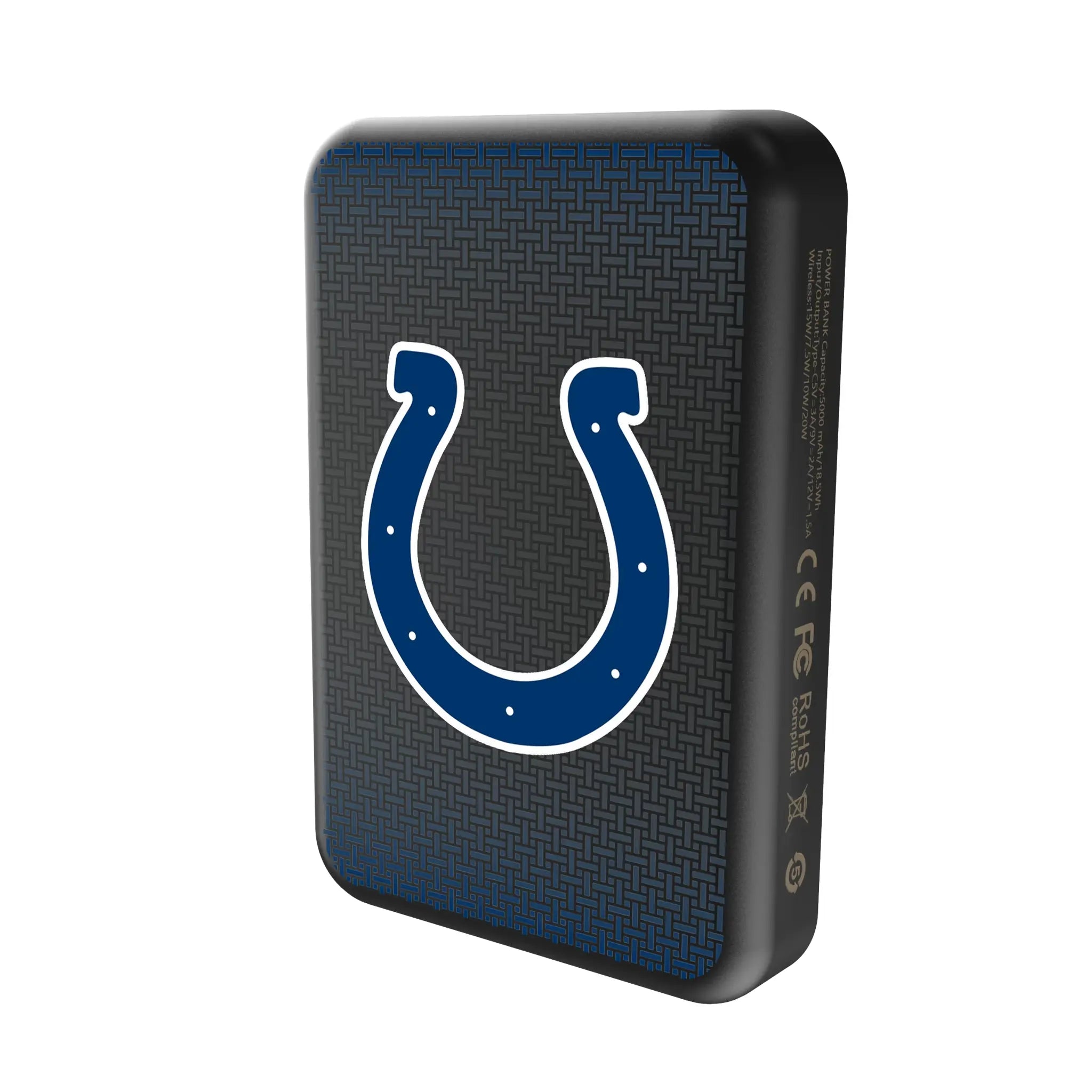 Indianapolis Colts Linen Wireless Mag Power Bank