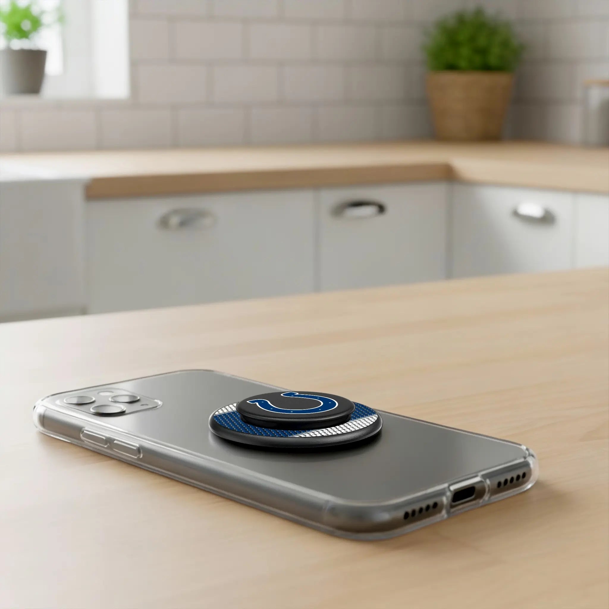 Indianapolis Colts Mesh PopSockets Magnetic Phone Grip and Stand