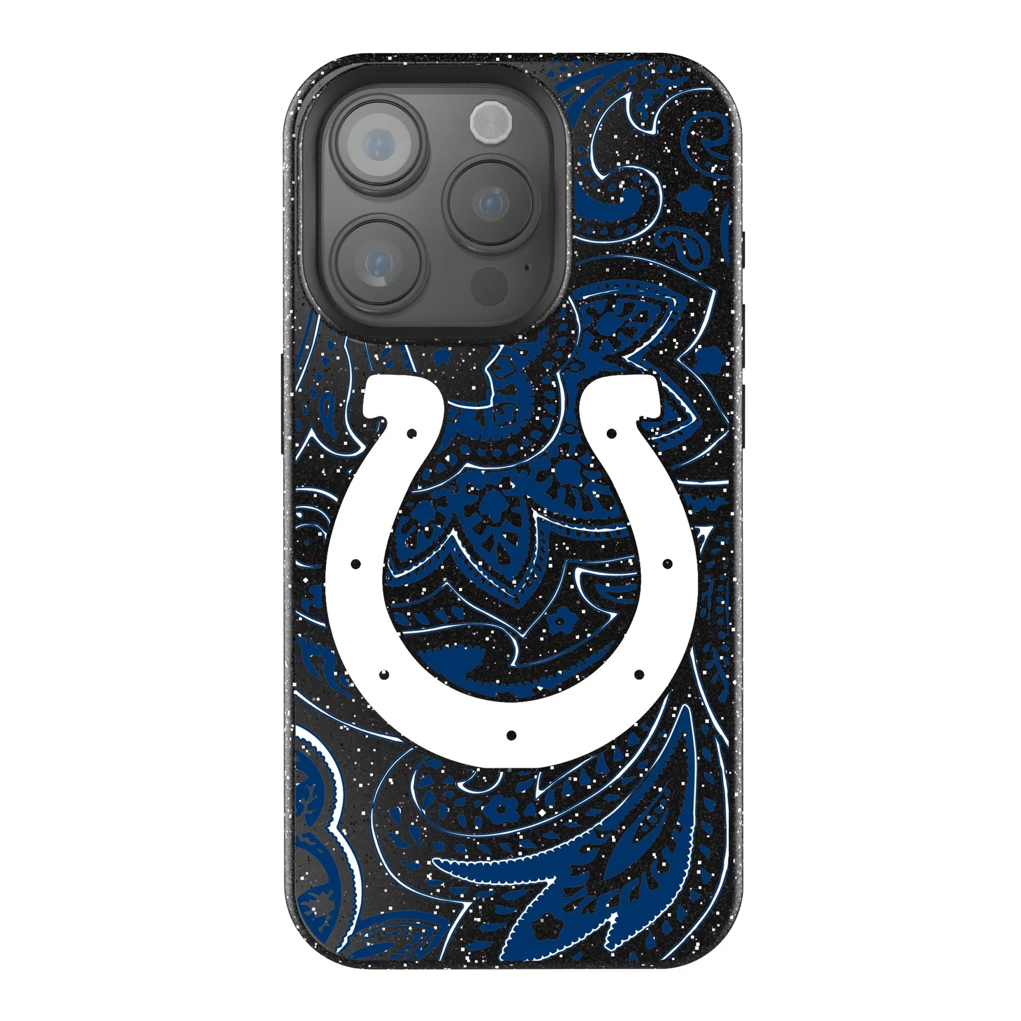 Indianapolis Colts Paisley Bling Phone Case