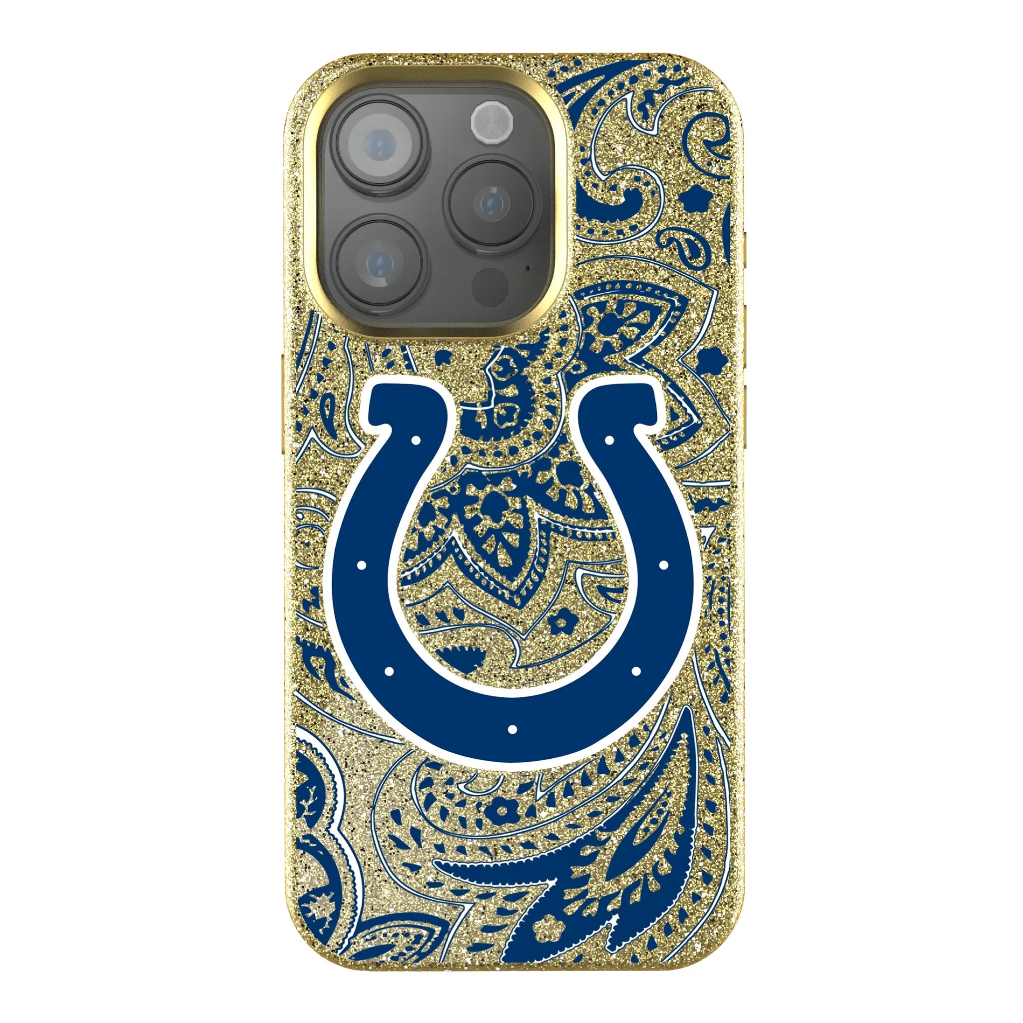 Indianapolis Colts Paisley Bling Phone Case