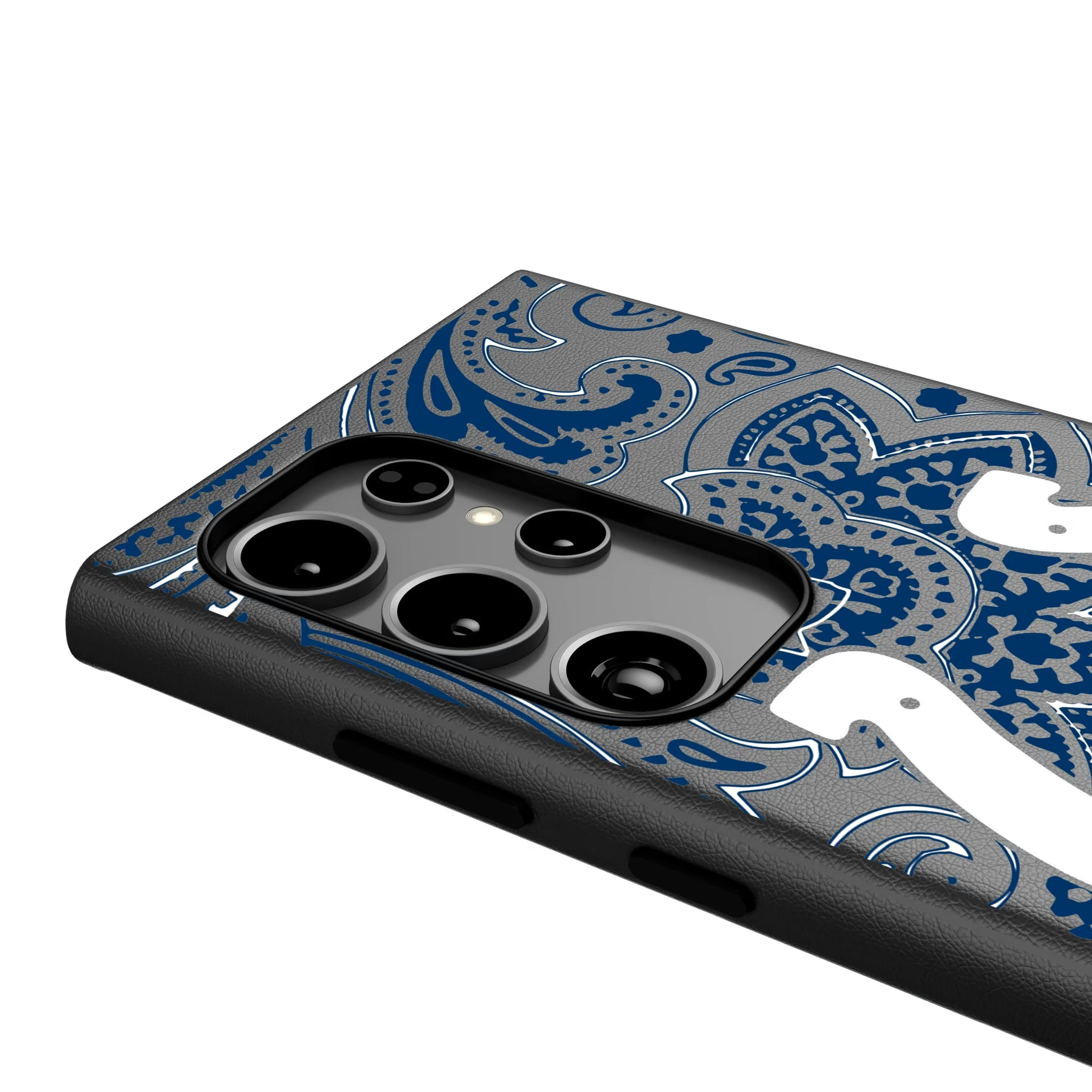 Indianapolis Colts Paisley MagSafe Compatible Phone Case for Samsung Galaxy