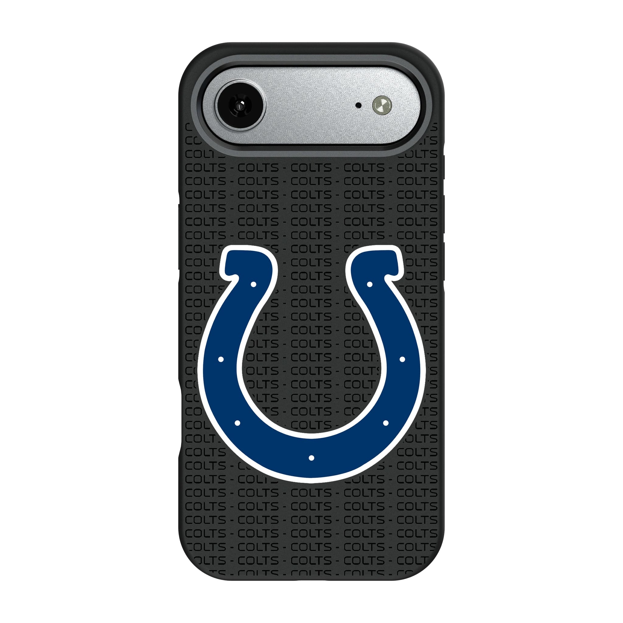 Indianapolis Colts Text Backdrop Bump Phone Case - Sports Gifts, Sports Memorabilia, Sports Collectibles, Fan Shop