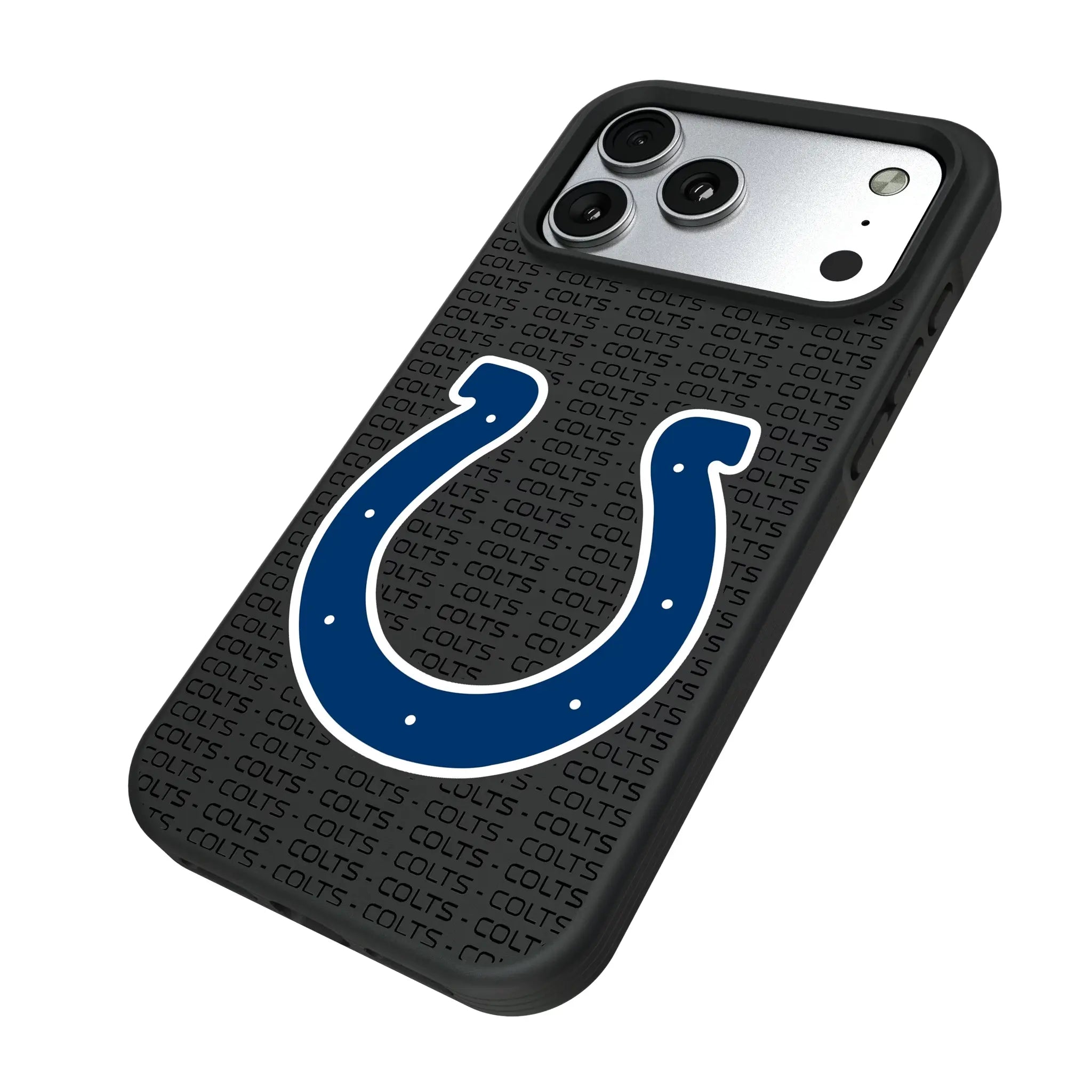 Indianapolis Colts Text Backdrop Bump Phone Case