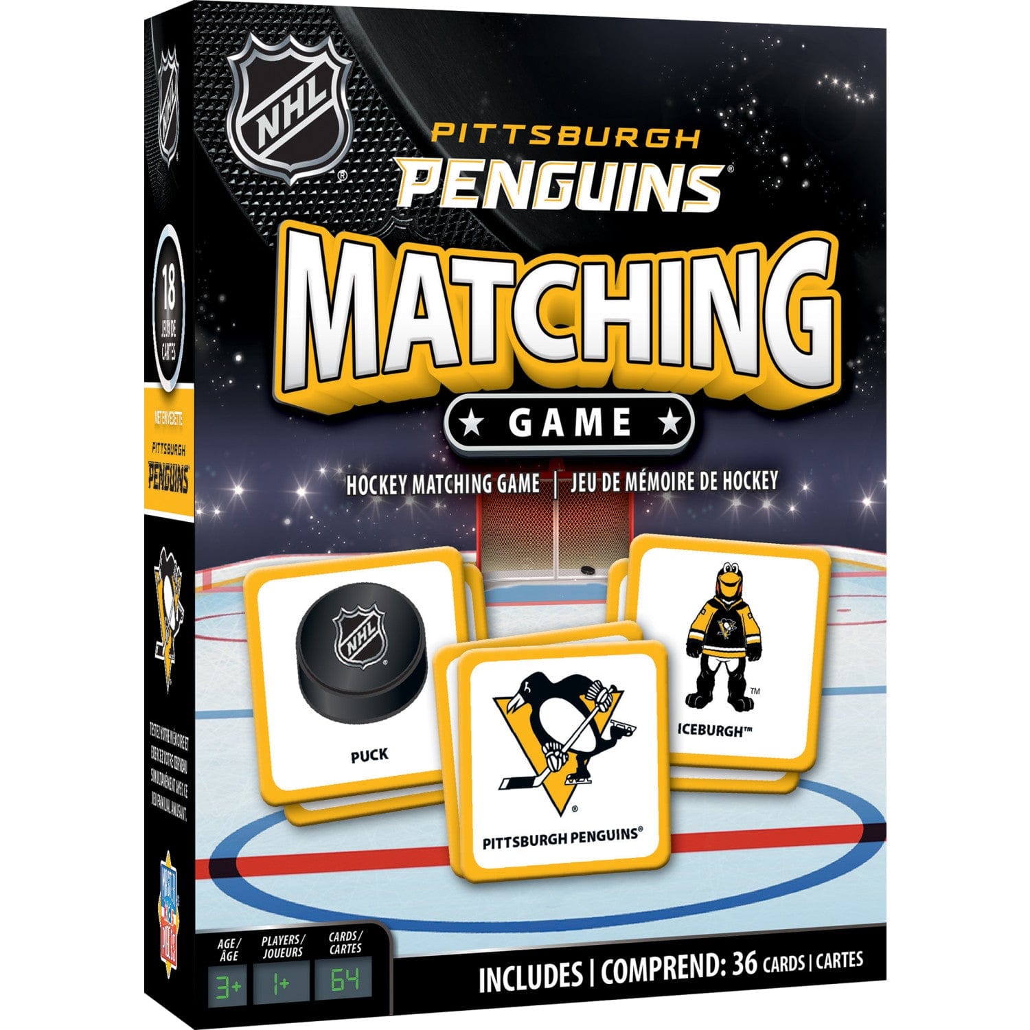 Pittsburgh Penguins Memory Match Game - Sports Gifts, Sports Memorabilia, Sports Collectibles, Fan Shop