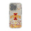 Iowa State University Cyclones Confetti Clear Phone Case for Apple iPhone