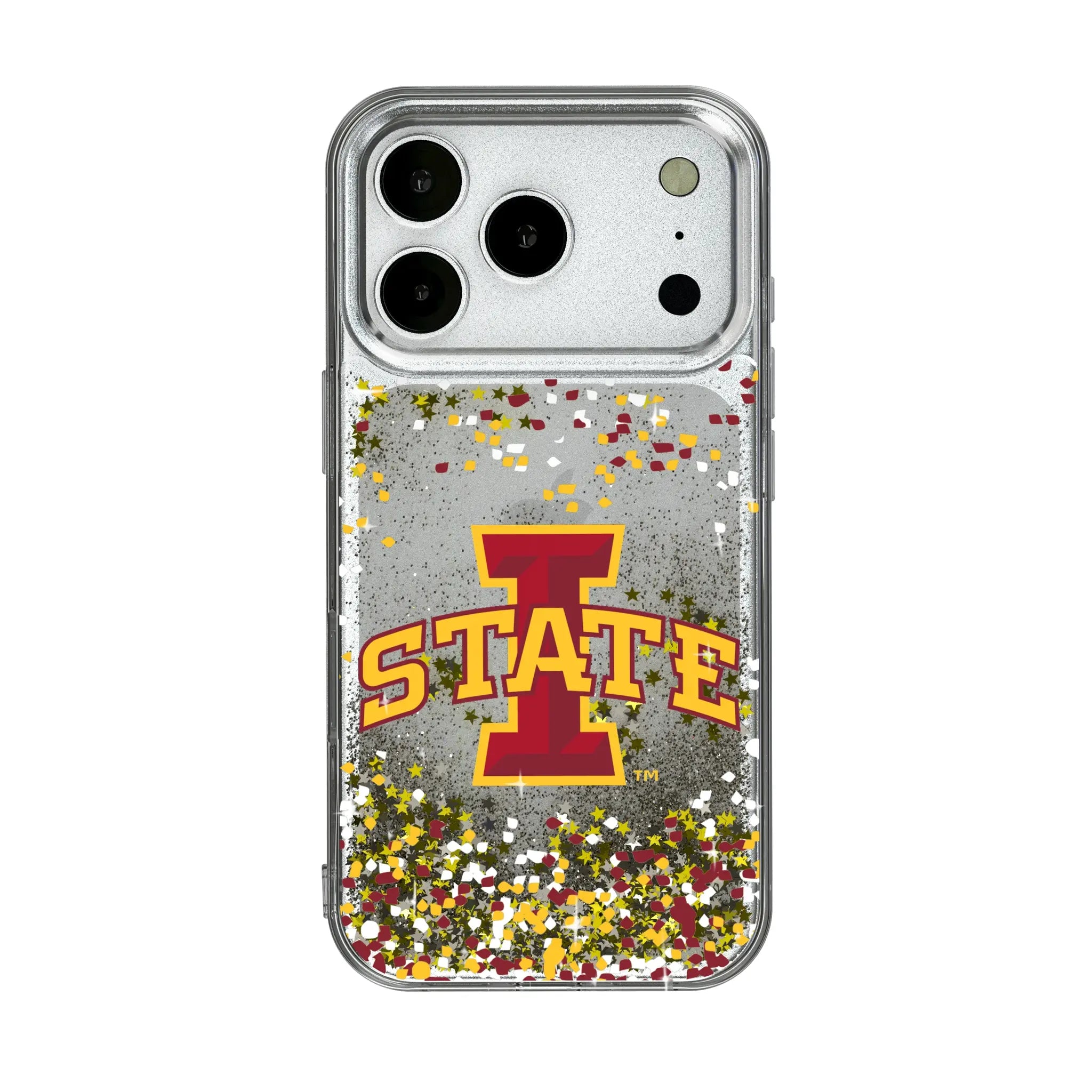 Iowa State University Cyclones Confetti Glitter Phone Case