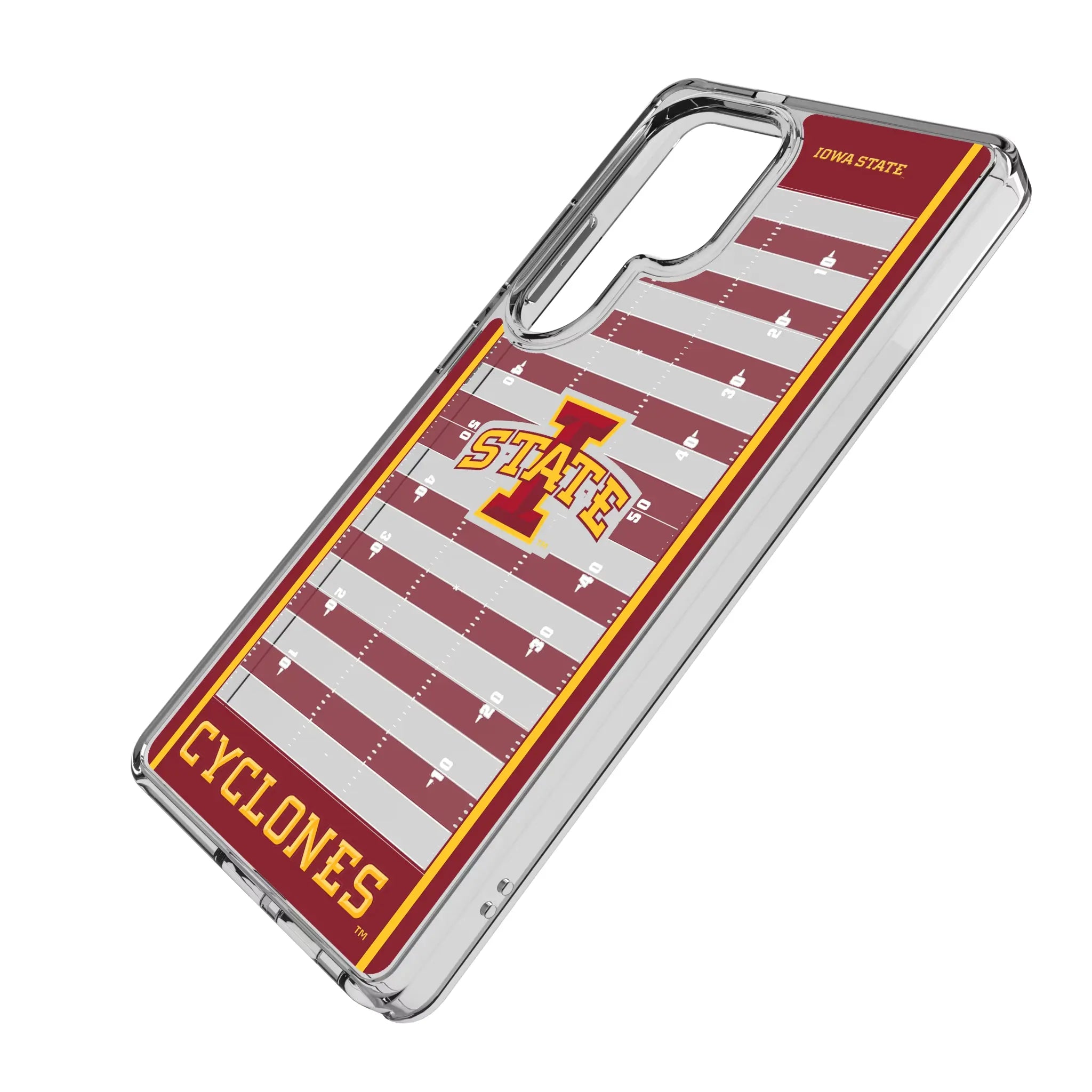 Iowa State University Cyclones Field Clear Phone Case for Samsung Galaxy
