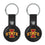 Iowa State University Cyclones Insignia Black Airtag Holder 2-Pack