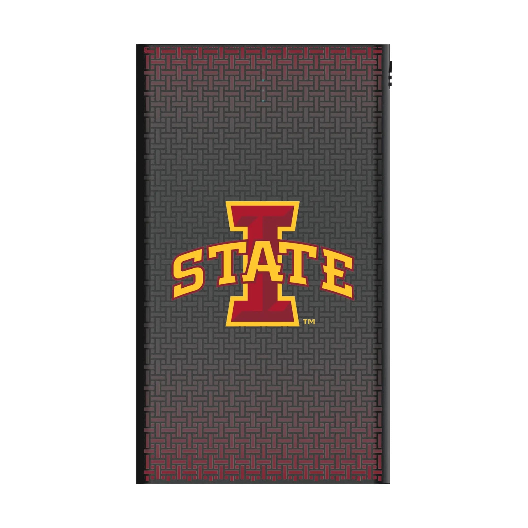 Iowa State University Cyclones Linen 5000mAh Flat Powerbank