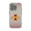 Iowa State University Cyclones Linen Clear Phone Case for Apple iPhone