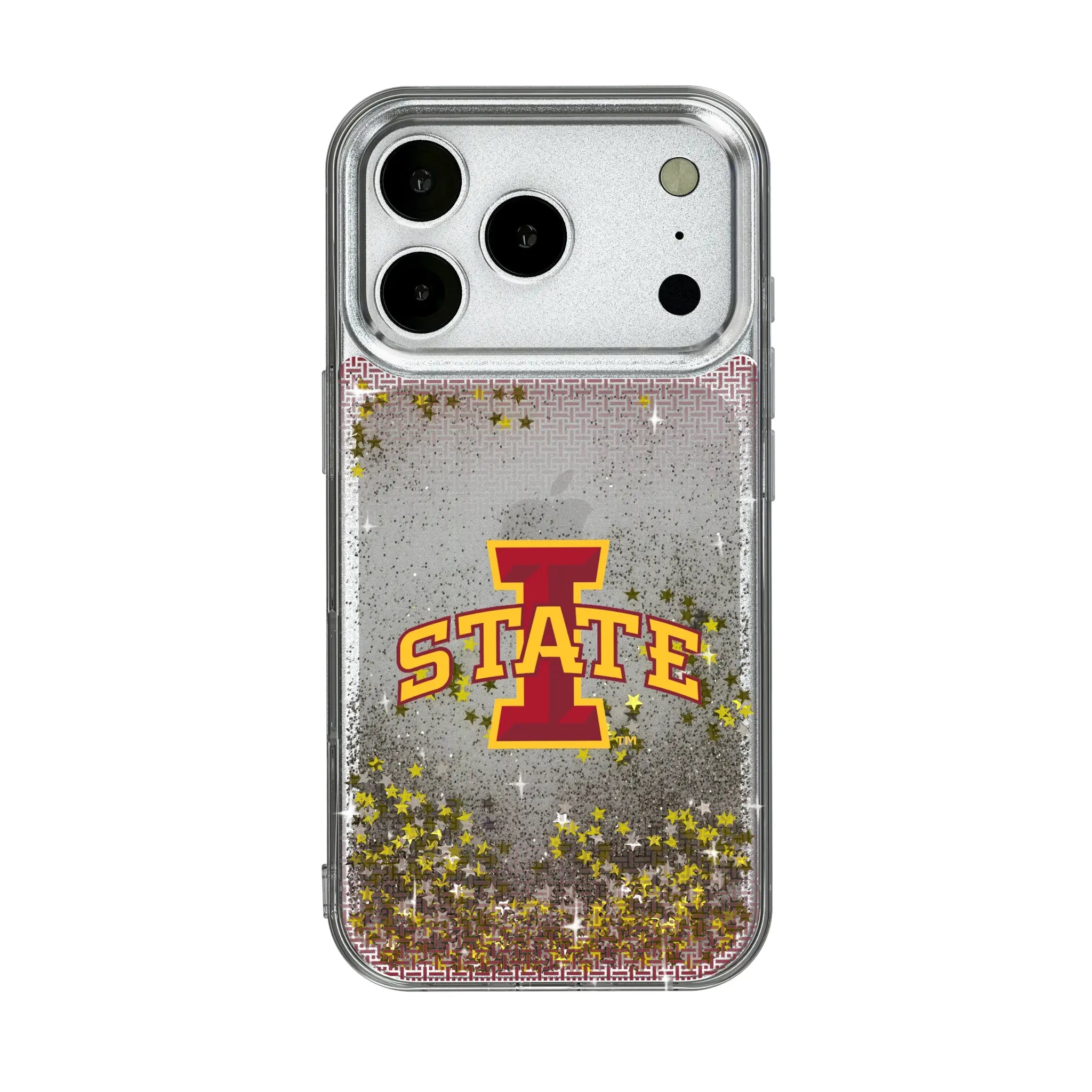 Iowa State University Cyclones Linen Glitter Phone Case