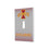 Iowa State University Cyclones Linen Hidden-Screw Light Switch Plate