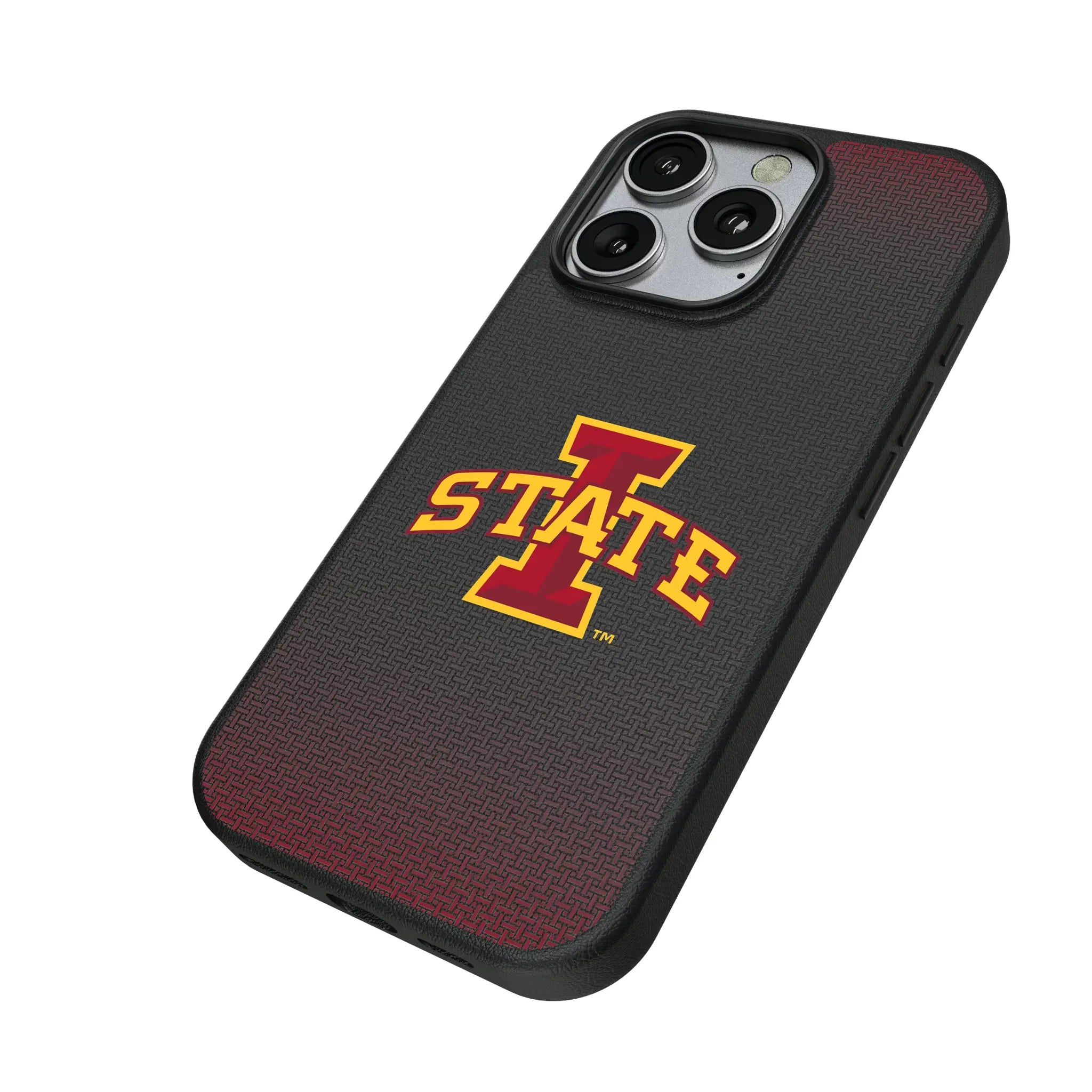 Iowa State University Cyclones Linen MagSafe Compatible Phone Case for Apple iPhone