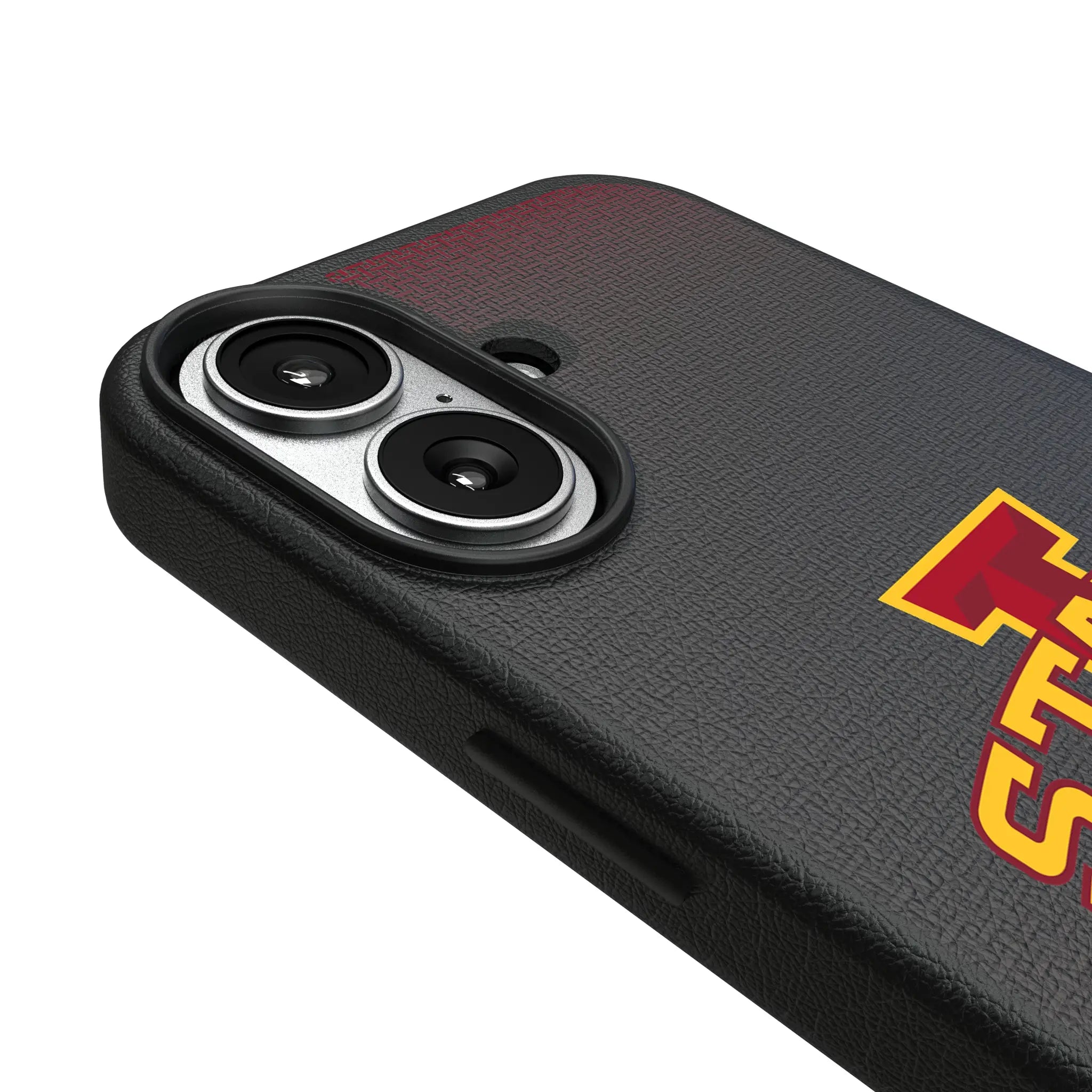 Iowa State University Cyclones Linen MagSafe Compatible Phone Case for Apple iPhone
