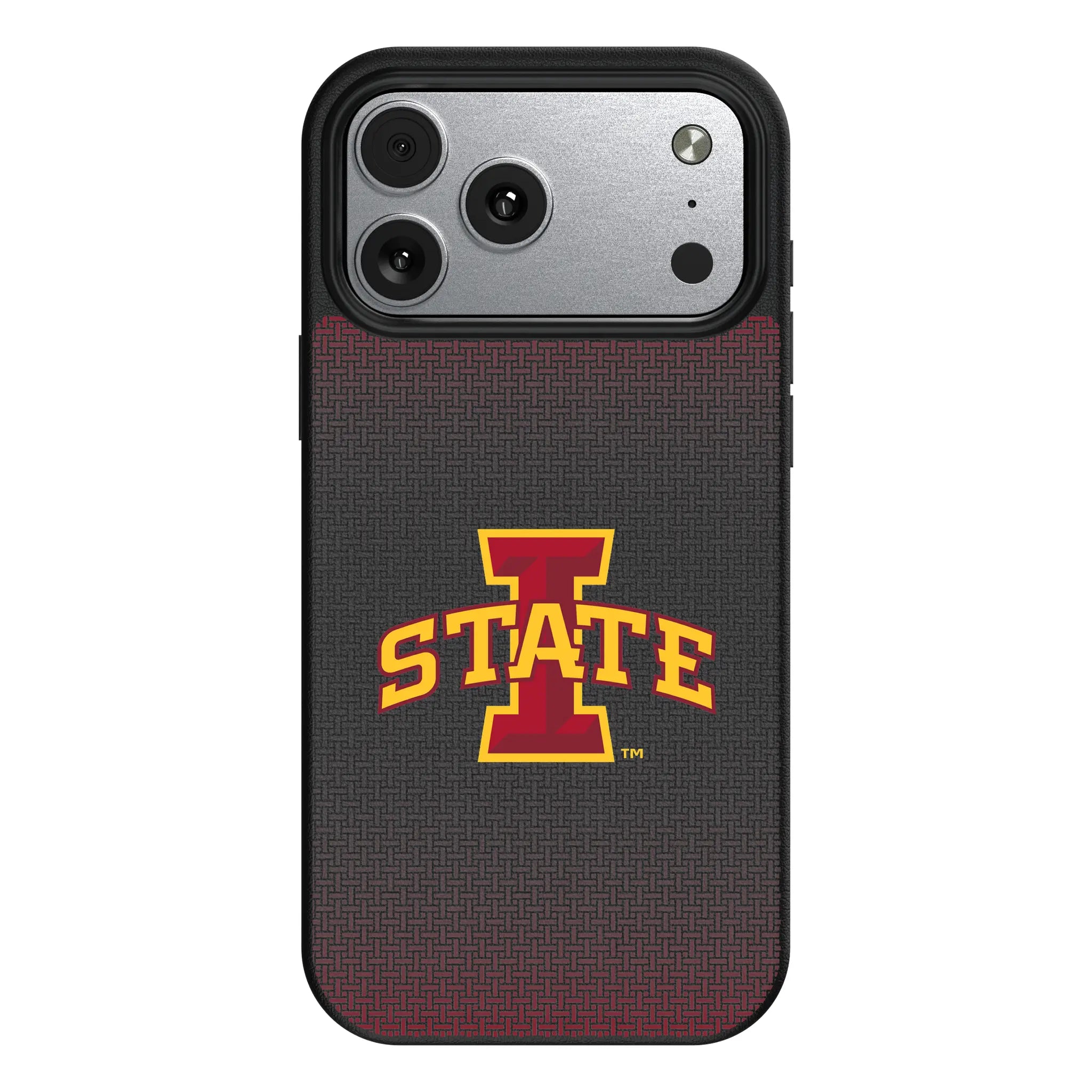 Iowa State University Cyclones Linen MagSafe Compatible Phone Case for Apple iPhone
