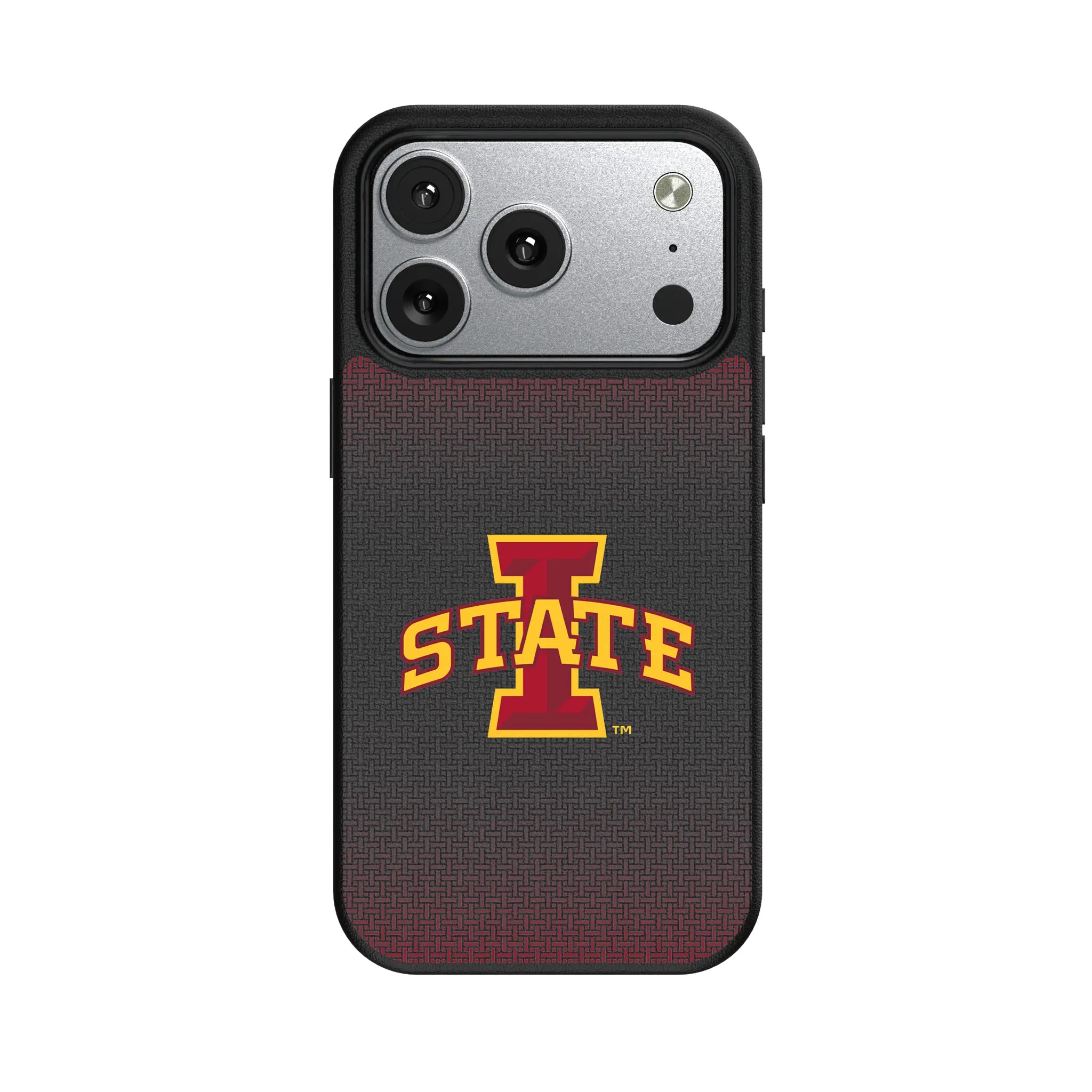 Iowa State University Cyclones Linen MagSafe Compatible Phone Case for Apple iPhone