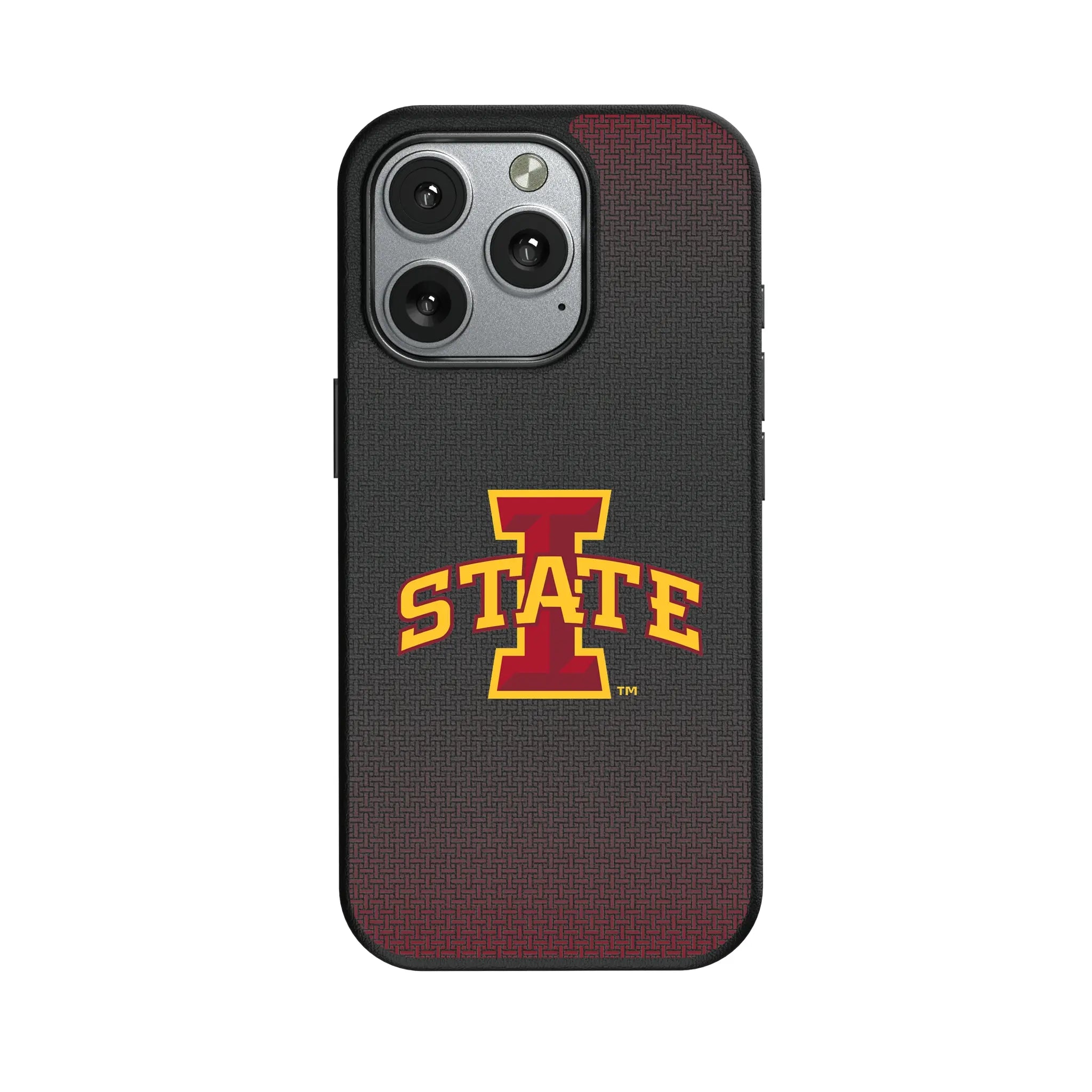 Iowa State University Cyclones Linen MagSafe Compatible Phone Case for Apple iPhone