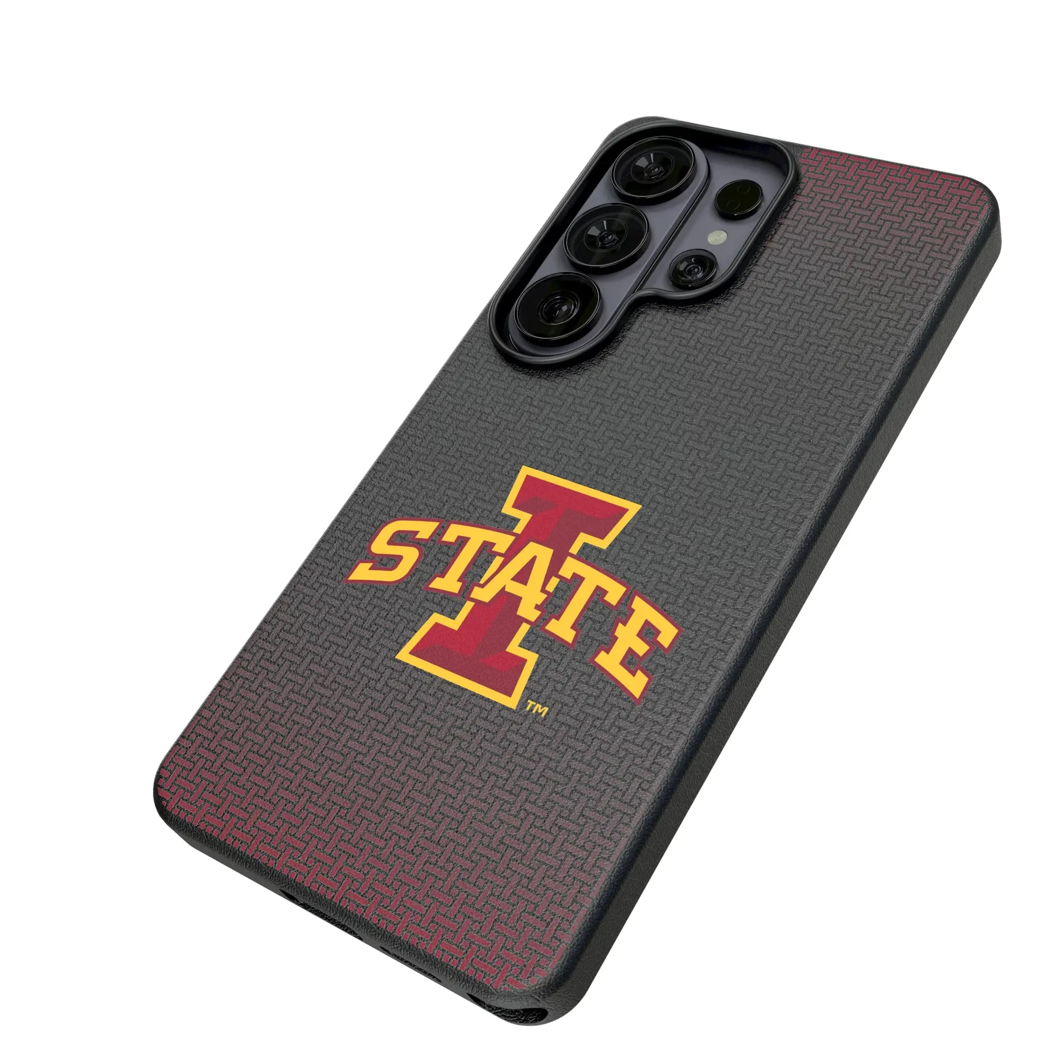 Iowa State University Cyclones Linen MagSafe Compatible Phone Case for Samsung Galaxy