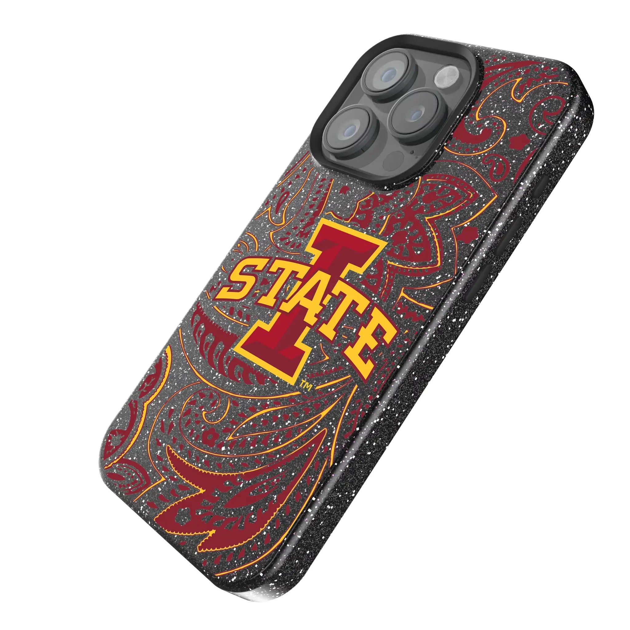 Iowa State University Cyclones Paisley Bling Phone Case