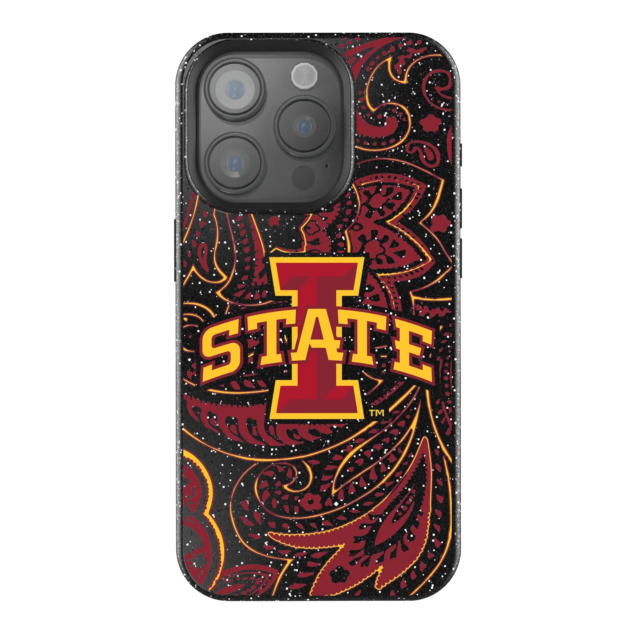 Iowa State University Cyclones Paisley Bling Phone Case