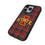 Iowa State University Cyclones Plaid MagSafe Compatible Phone Case for Apple iPhone