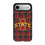 Iowa State University Cyclones Plaid MagSafe Compatible Phone Case for Apple iPhone