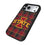 Iowa State University Cyclones Plaid MagSafe Compatible Phone Case for Apple iPhone